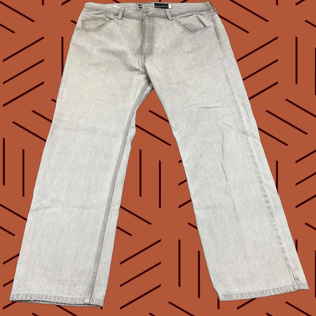 Levi's VTG Levi's Silver Tab Jeans Mens 38x29 Straight Light Gray Wash Skater Denim Y2K Mens Jeans Size US 38 / EU 54 - 1 Thumbnail