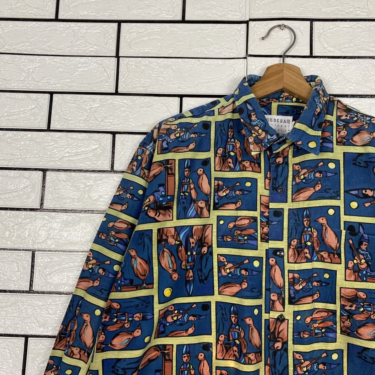 Japanese Brand Ideogram System of Emporium Button Navajo Shirt Jacket Size US M / EU 48-50 / 2 - 8 Thumbnail