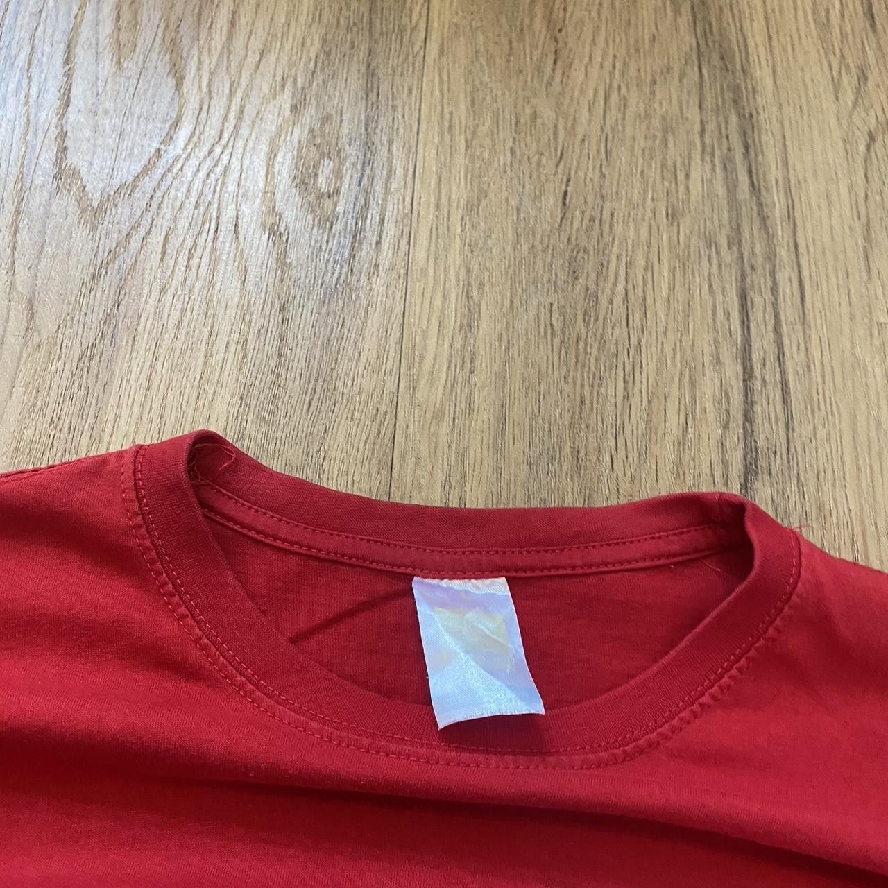 Coca Cola Coca-Cola red cotton t-shirt T-shirt Big Print Drink Size US S / EU 44-46 / 1 - 4 Thumbnail