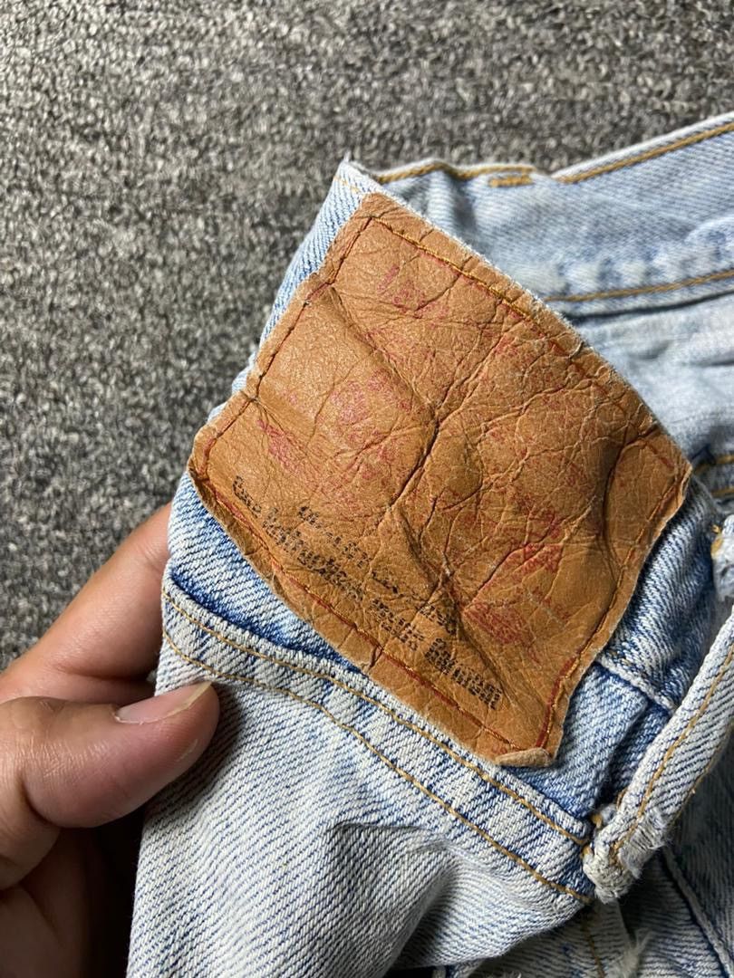 Levi's Levis Strauss Co. Distressed Denim Jeans (157) Size US 32 / EU 48 - 3 Thumbnail