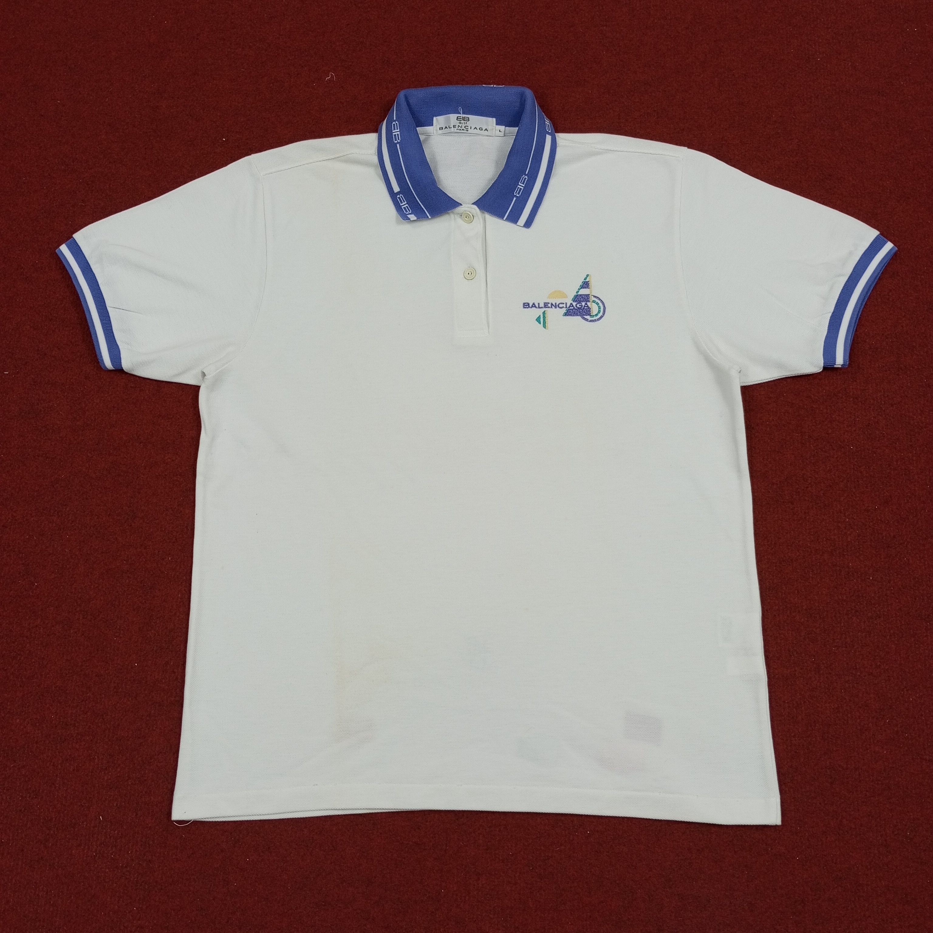Balenciaga Balenciaga Paris Fashion Luxury Brand Casual Polos Size US M / EU 48-50 / 2 - 1 Thumbnail