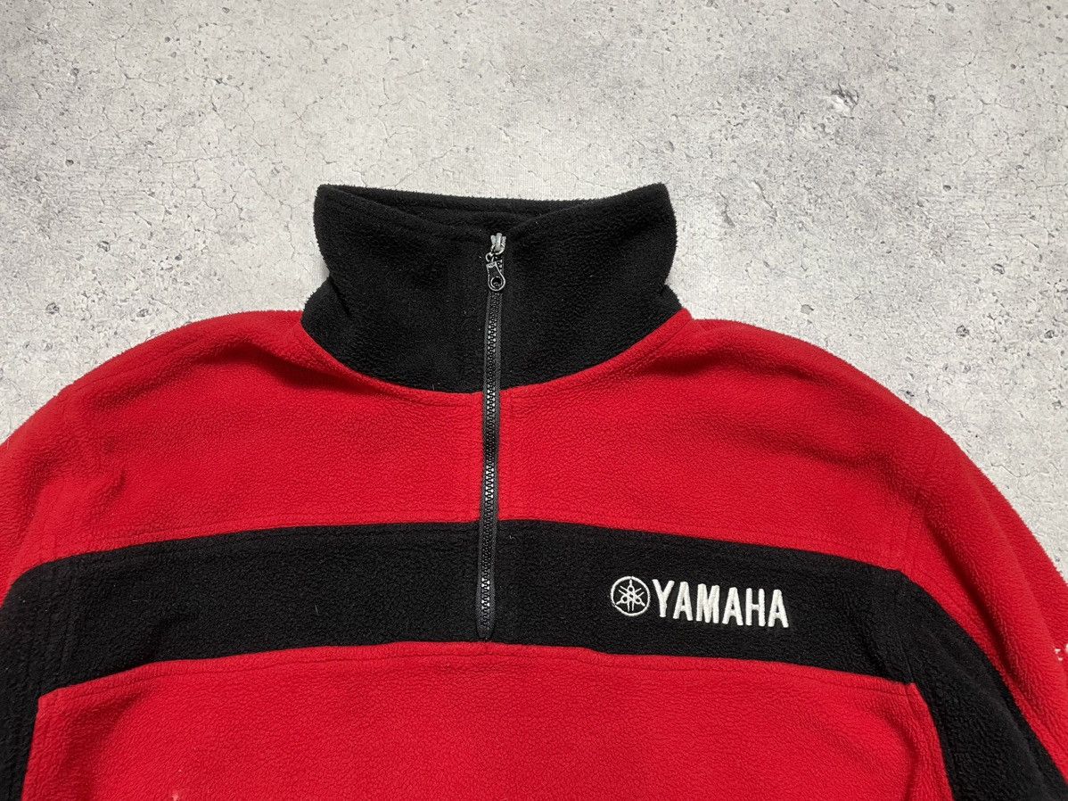 Yamaha Vintage Fleece Jacket 1/4 Zip Yamaha Motorsport Racing F1 Size US L / EU 52-54 / 3 - 6 Thumbnail