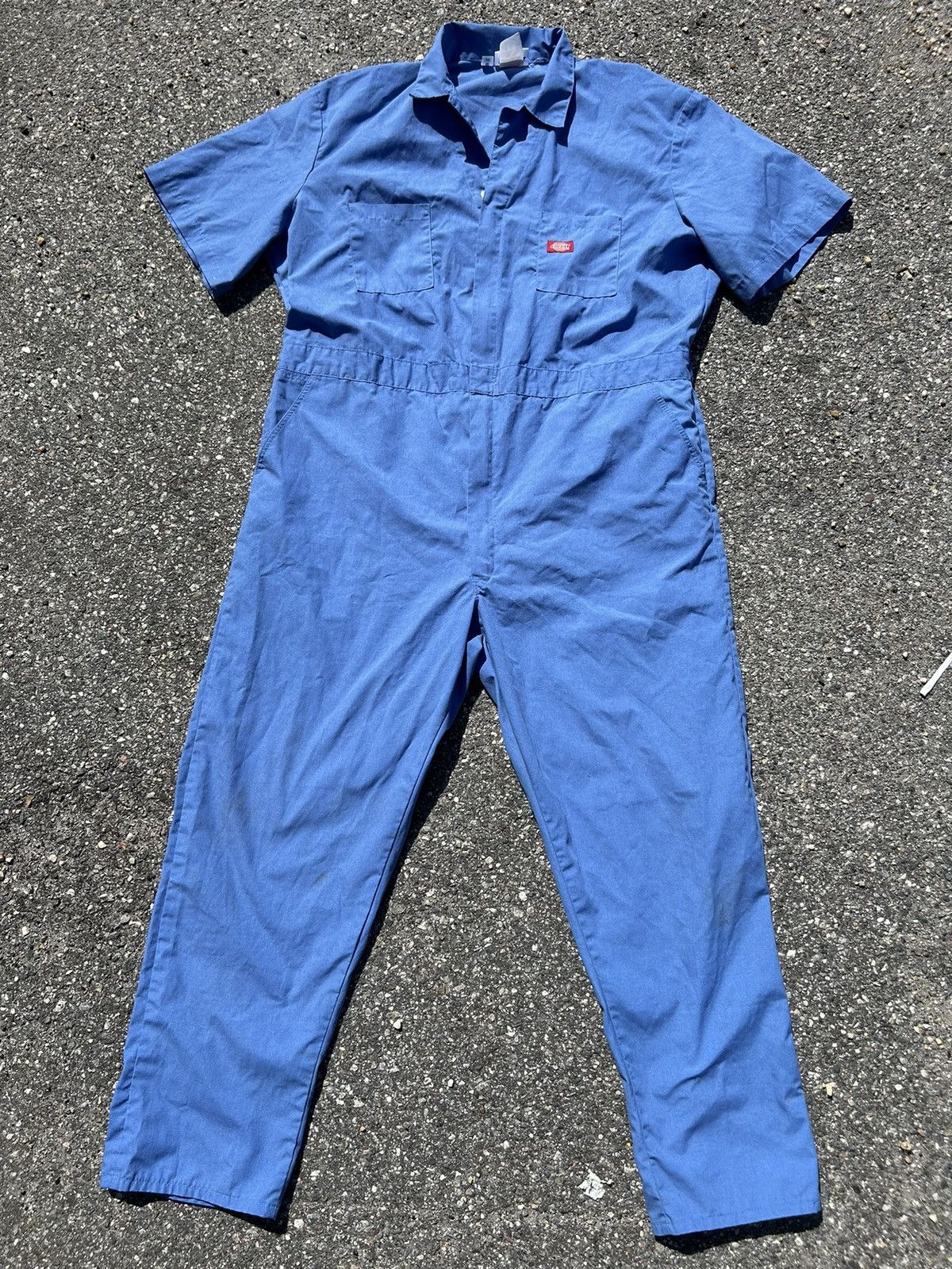 Dickies 80's Dickies Blue Blended Work Coveralls Size US 34 / EU 50 - 1 Thumbnail
