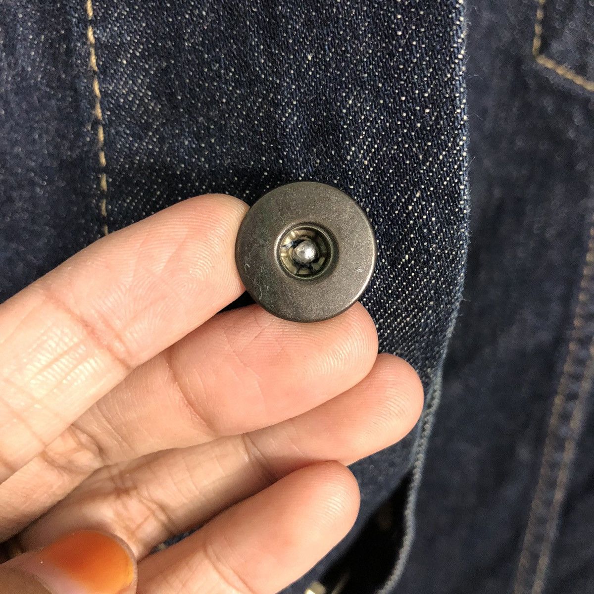 Japanese Brand 📌Vintage Biker Denim Jacket Uniqlo Japan Issey Miyake Size US M / EU 48-50 / 2 - 19 Thumbnail