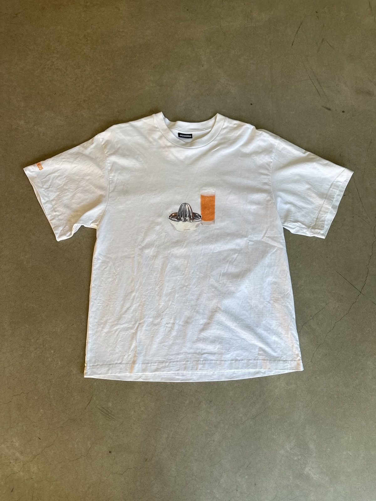 Jacquemus Jacquemus Le T-Shirt Succo Orange Juice | Grailed