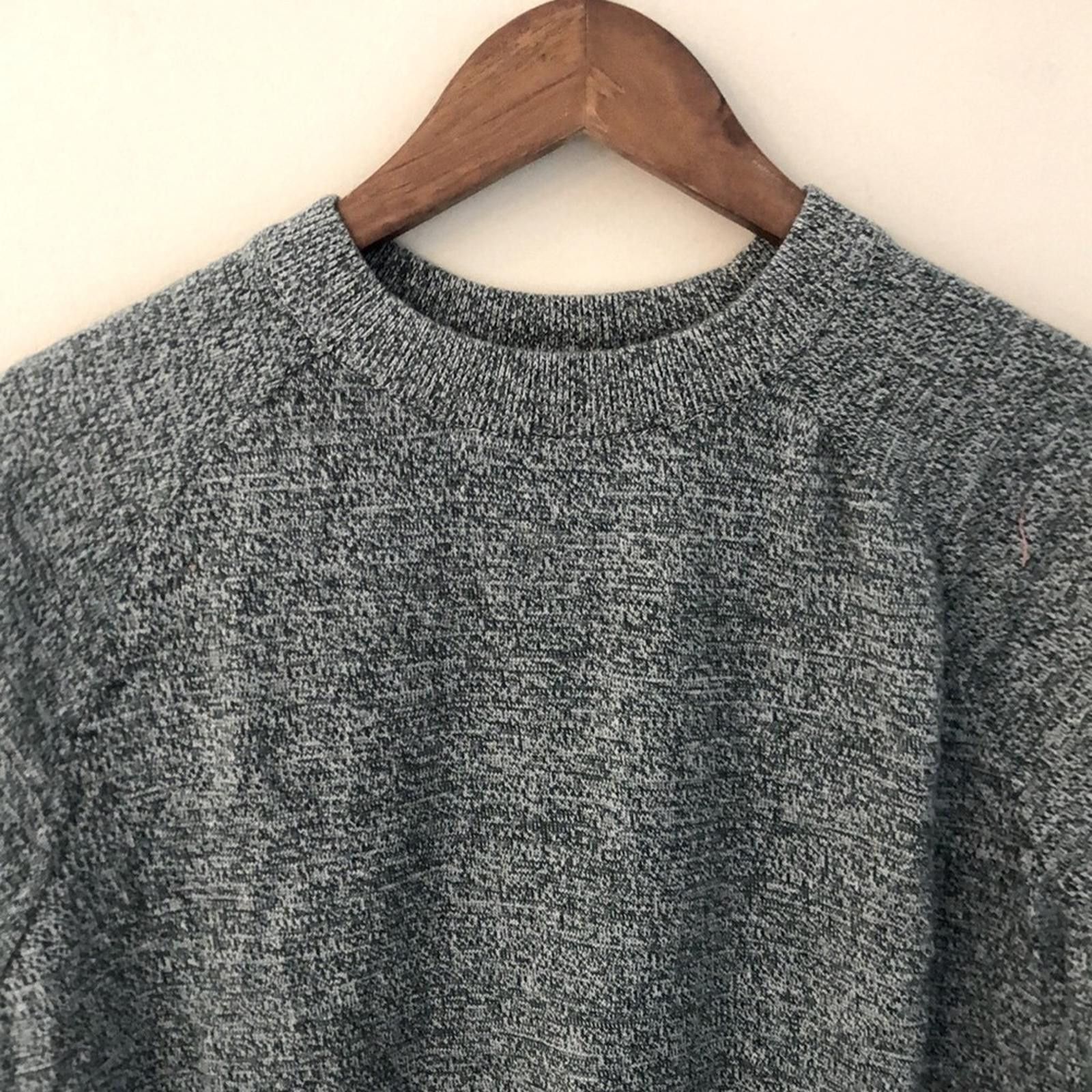 H&M H&M Teal crew neck sweater long sleeve cotton XL Size US XL / EU 56 / 4 - 2 Thumbnail