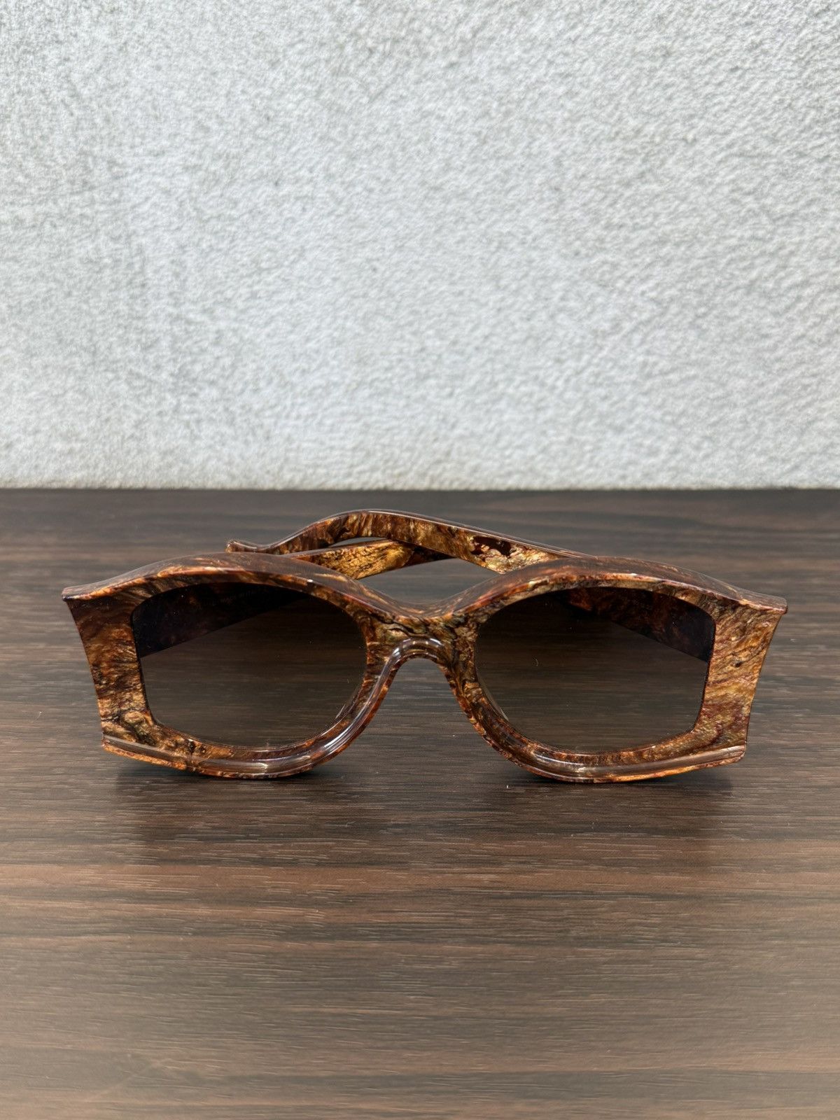 Loewe Loewe Paula's Ibiza Round Acetate Geometric Sunglasses Size ONE SIZE - 10 Thumbnail