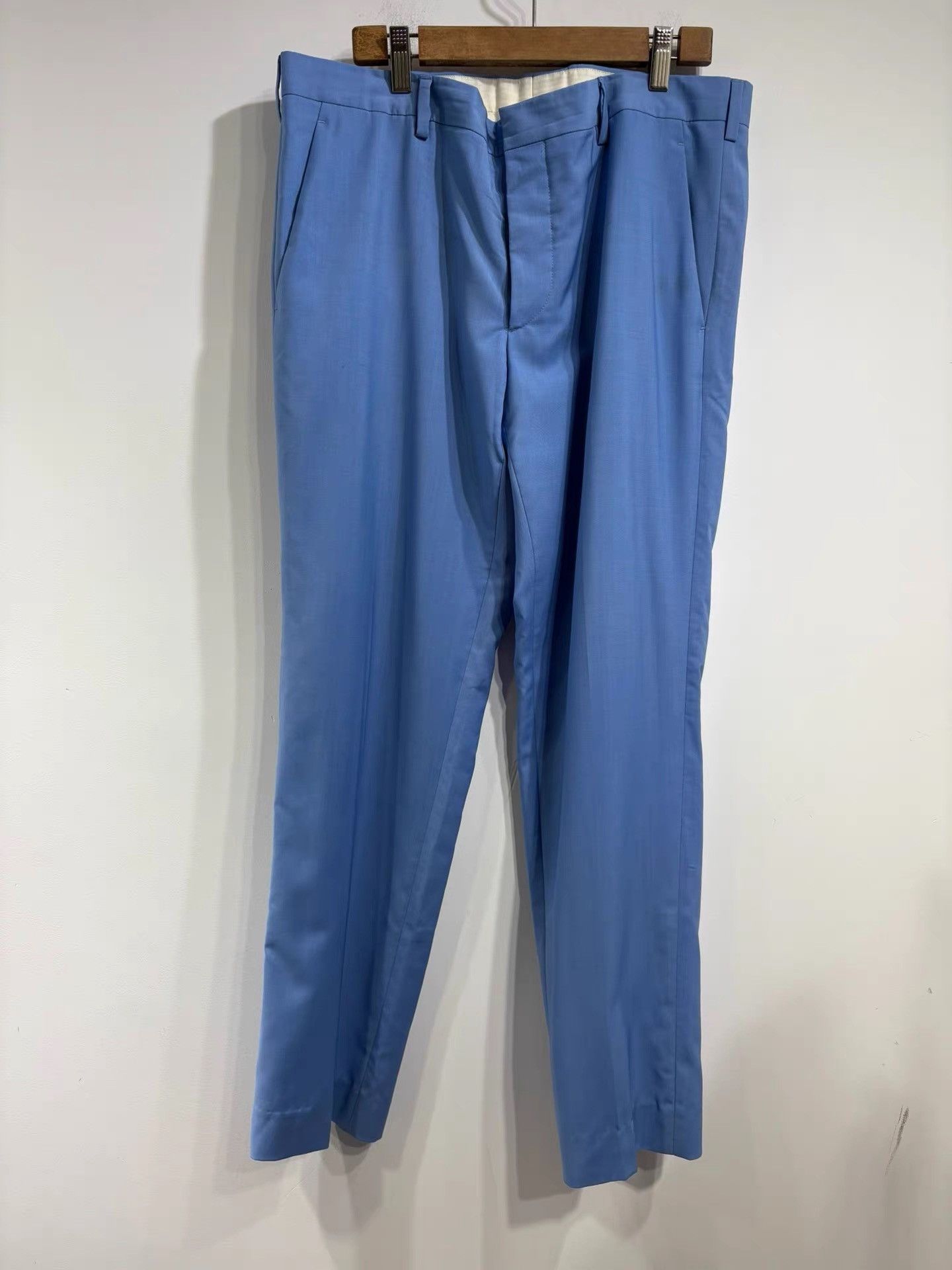 Prada Prada Men's Thin Wool Casual Trousers K29 Size US 34 / EU 50 - 1 Thumbnail