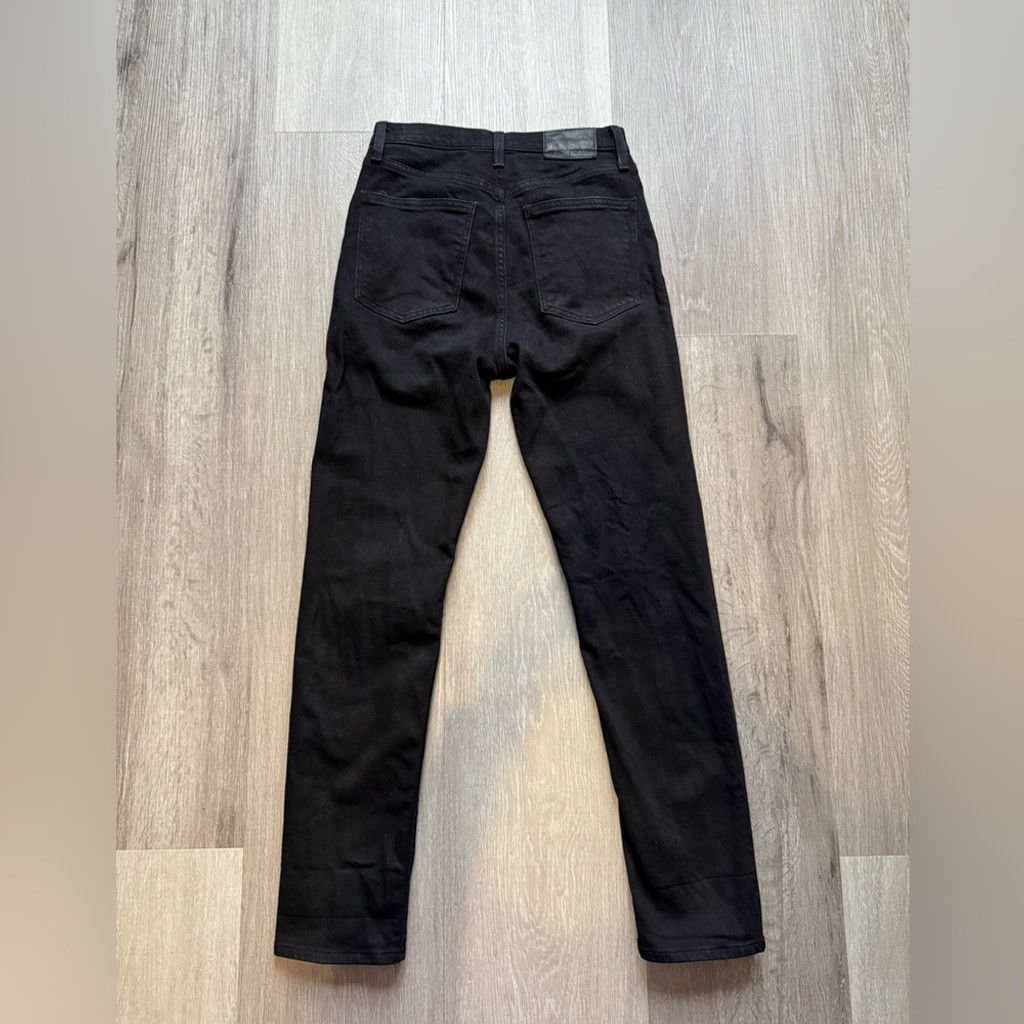 Aritzia Denim Forum Yoko High Rise Slim Women's Skinny Black Jeans Size 26" / US 2 / IT 38 - 2 Thumbnail
