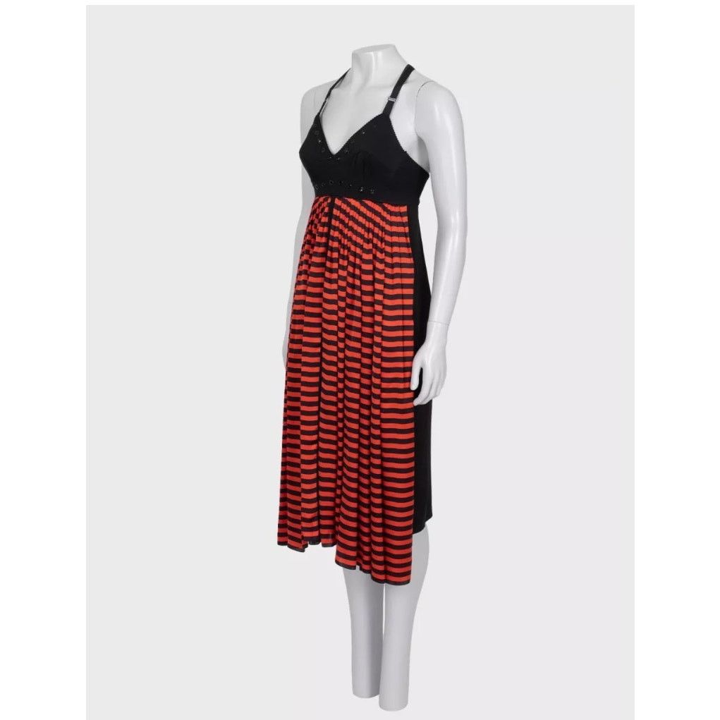 Jean Paul Gaultier Jean Paul Gaultier Silk Striped Dress Sz.38/M Size S / US 4 / IT 40 - 2 Thumbnail
