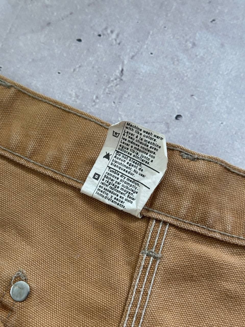 Carhartt × Vintage Carhartt Double Knee USA Vintage Jeans Size US 34 / EU 50 - 8 Thumbnail