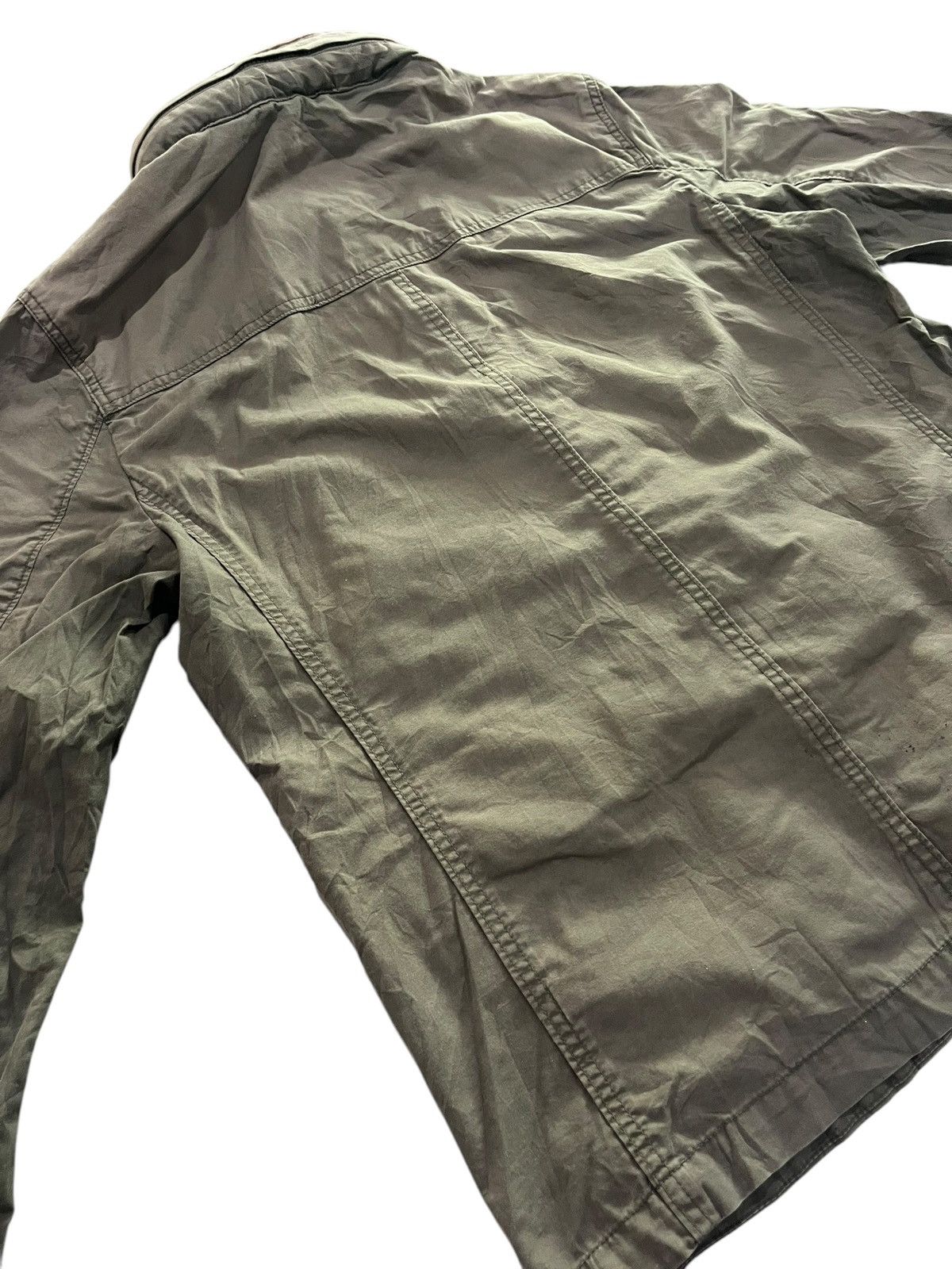 Gap × Vintage Vintage GAP Utility Sunfaded Jacket Hoodie Size US L / EU 52-54 / 3 - 13 Thumbnail