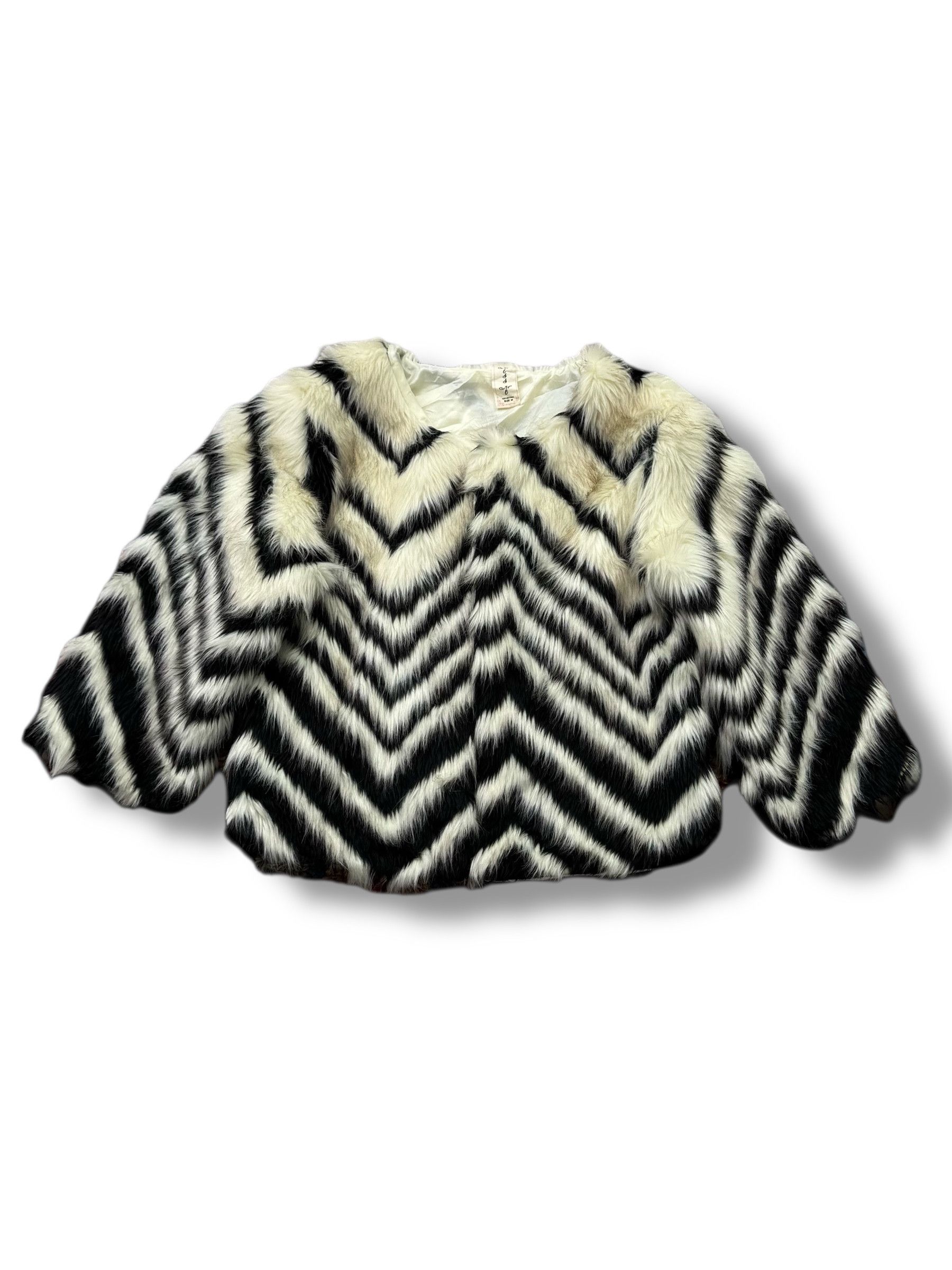 Vintage Y2K Faux Fur Cropped Jacket(V43) Size M / US 6-8 / IT 42-44 - 1 Thumbnail