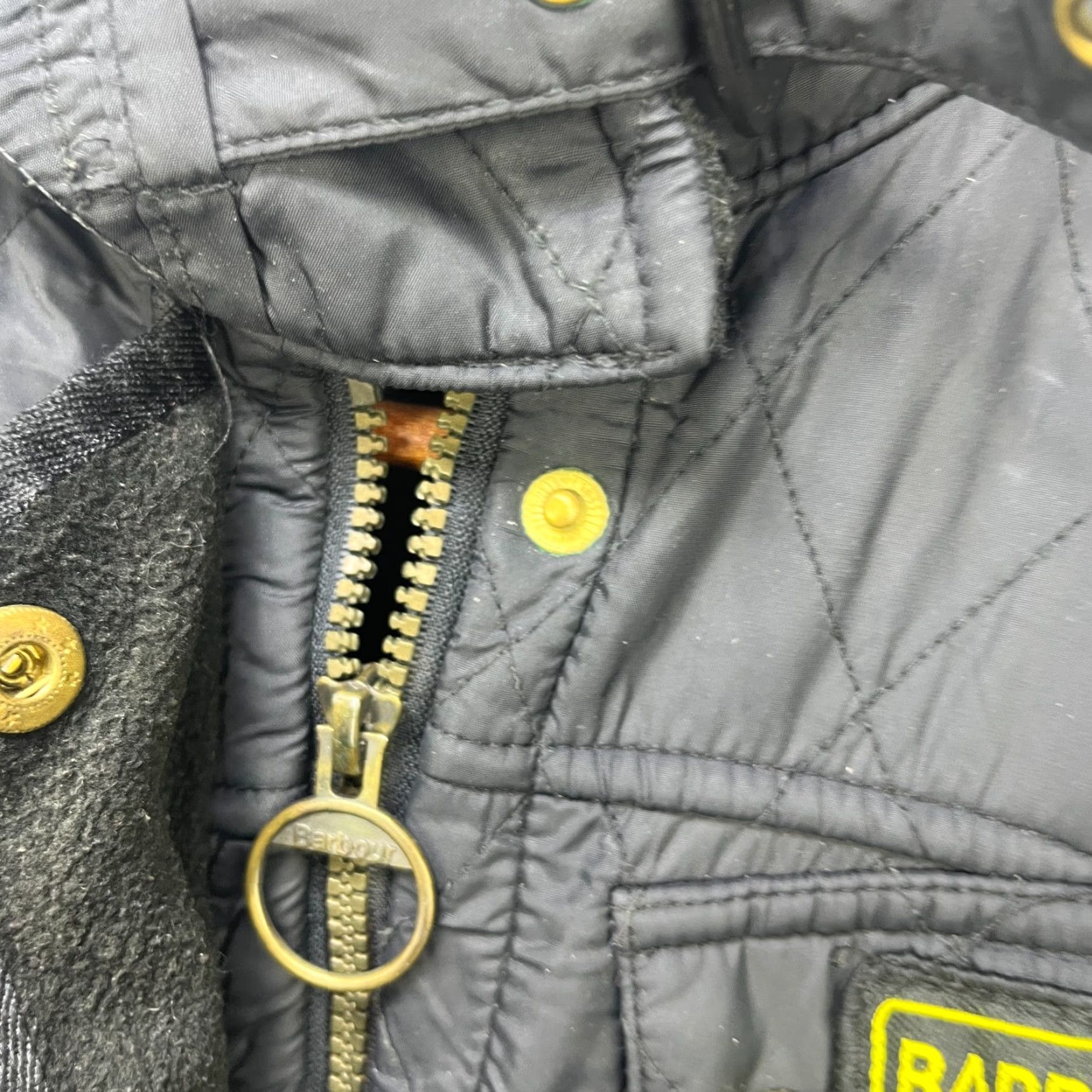 Barbour VINTAGE Barbour International Polar Kilt Jacket Womens US 6 Jacket Quilted Black Barbour 6 Womens Size M / US 6-8 / IT 42-44 - 3 Thumbnail