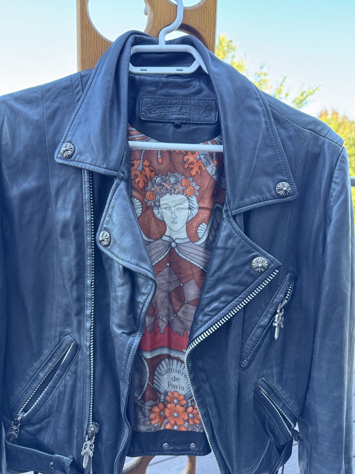 Chrome Hearts Chrome Hearts Hermes JJ Dean Size US M / EU 48-50 / 2 - 2 Thumbnail