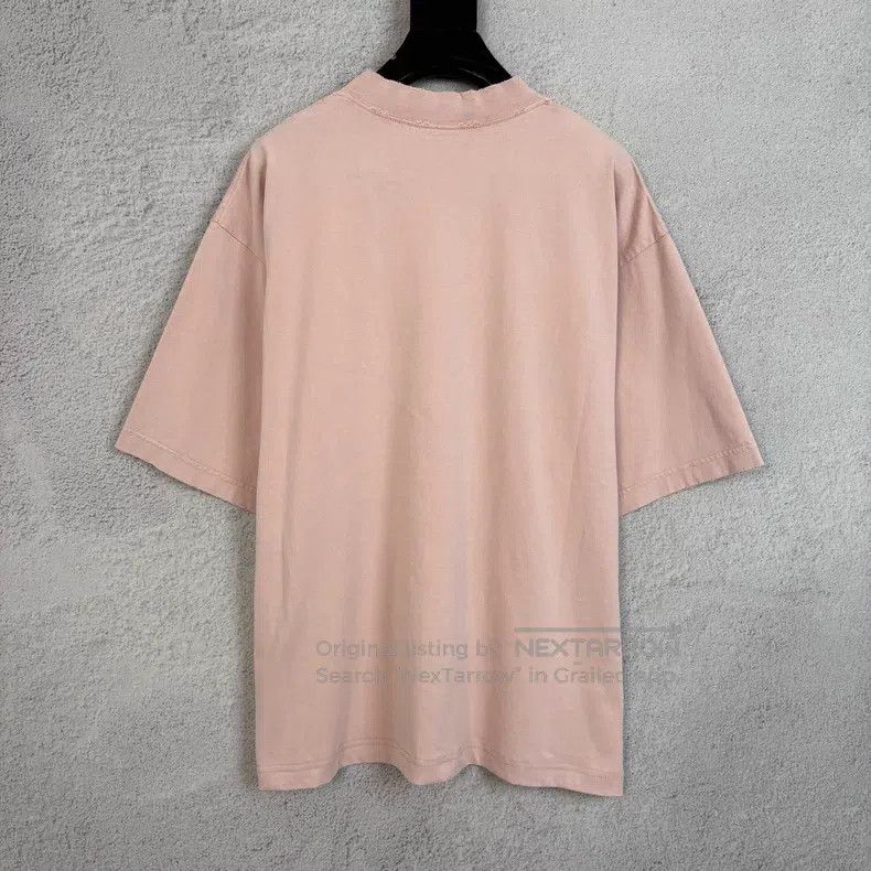 Balenciaga Balenciaga Logo Letter Printed Round Neck Short Sleeve T-S Size US S / EU 44-46 / 1 - 2 Thumbnail