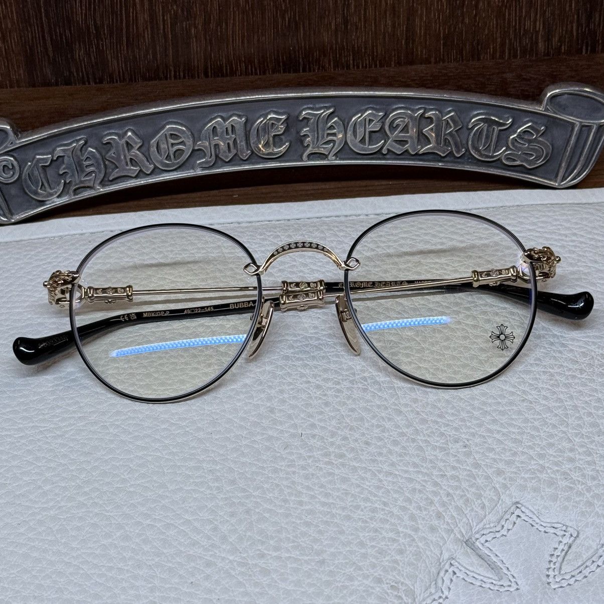 Chrome Hearts Chrome Hearts BUBBA - A Glasses Size ONE SIZE - 1 Thumbnail