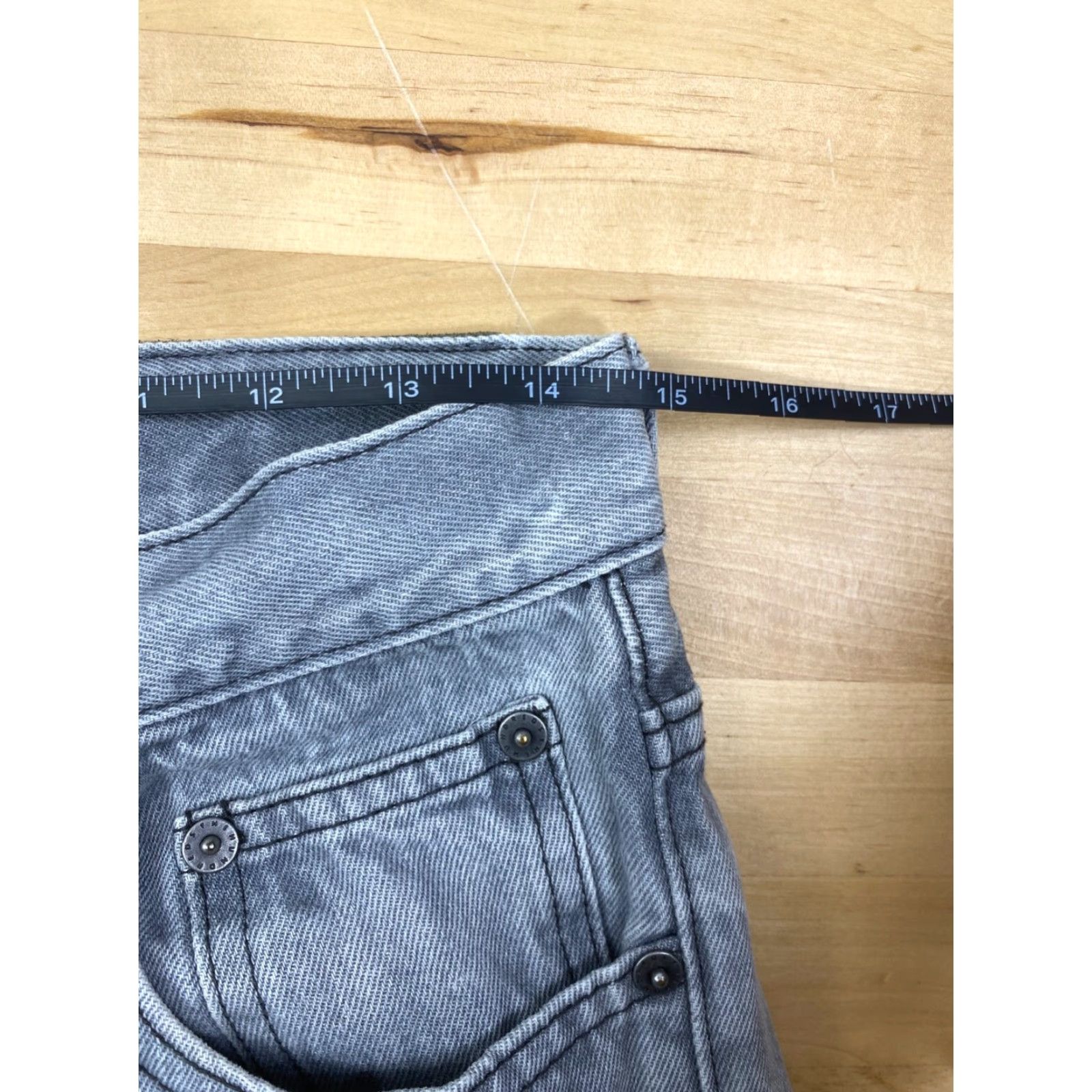 The Hundreds The Hundreds Denim Jeans Mens 30x28 Gray Casual Button Fly Skinny #6832 Size US 30 / EU 46 - 7 Thumbnail