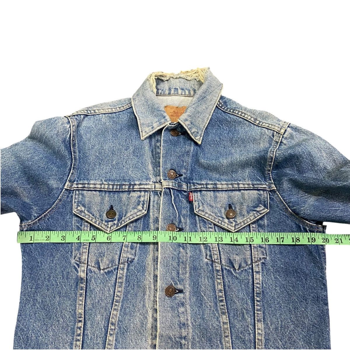 Levi's × Levi's Vintage Clothing × Vintage Vintage Levis Denim Truckers Jacket 70505-0217 Size US S / EU 44-46 / 1 - 19 Thumbnail
