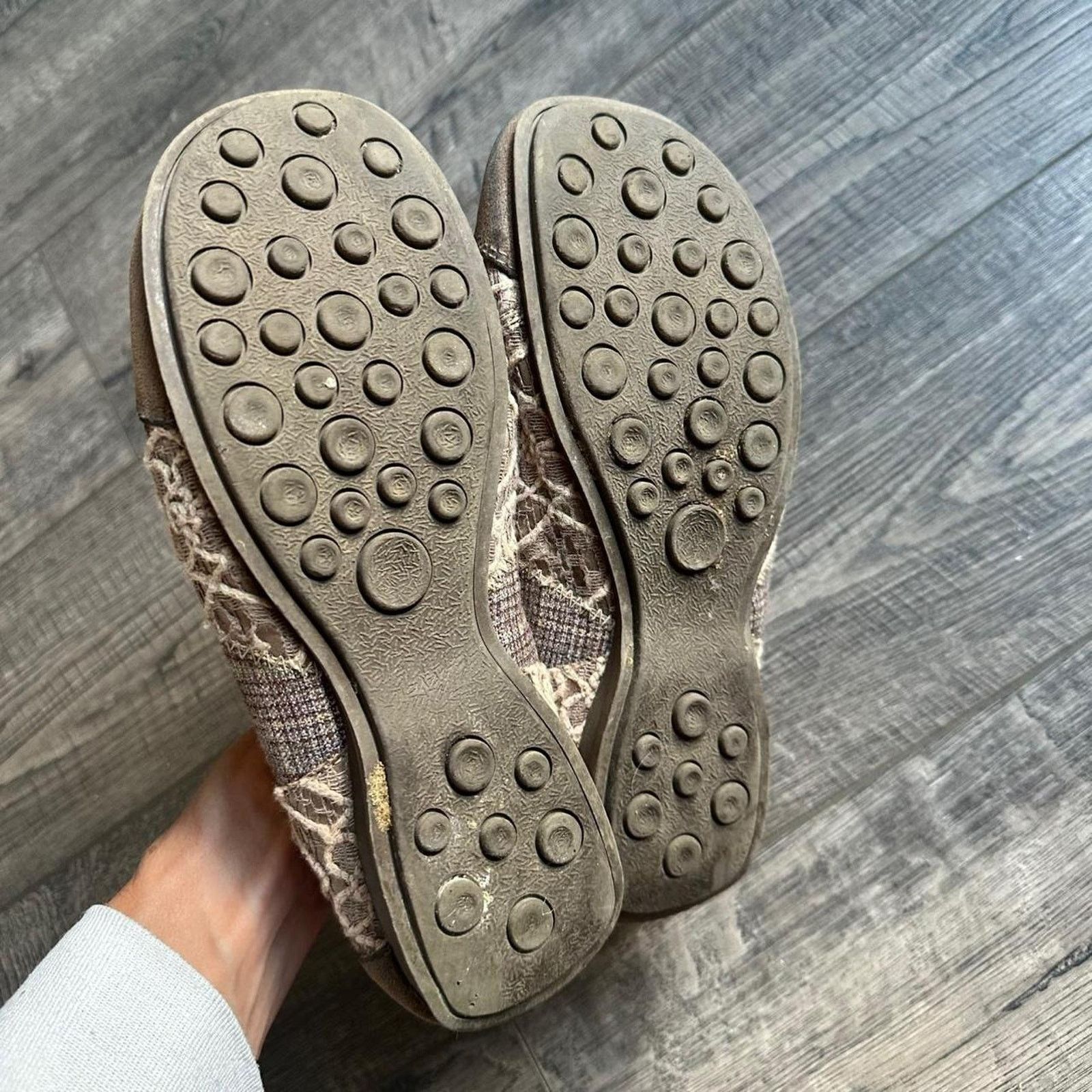 BKE × Vintage Vintage Y2K 00s BKE Plaid Studded Chain Plaid Flats Slip Ons Size US 8.5 / IT 38.5 - 6 Thumbnail