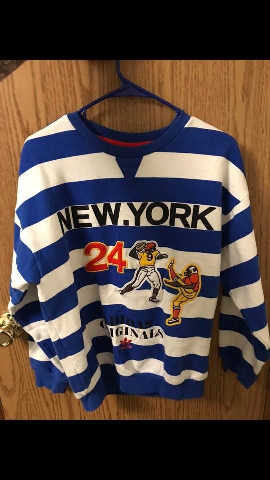 Adidas WOMENS VINTAGE ADIDAS ORIGINAL ARCHIVE STRIPED SWEATER! Size S / US 4 / IT 40 - 5 Thumbnail