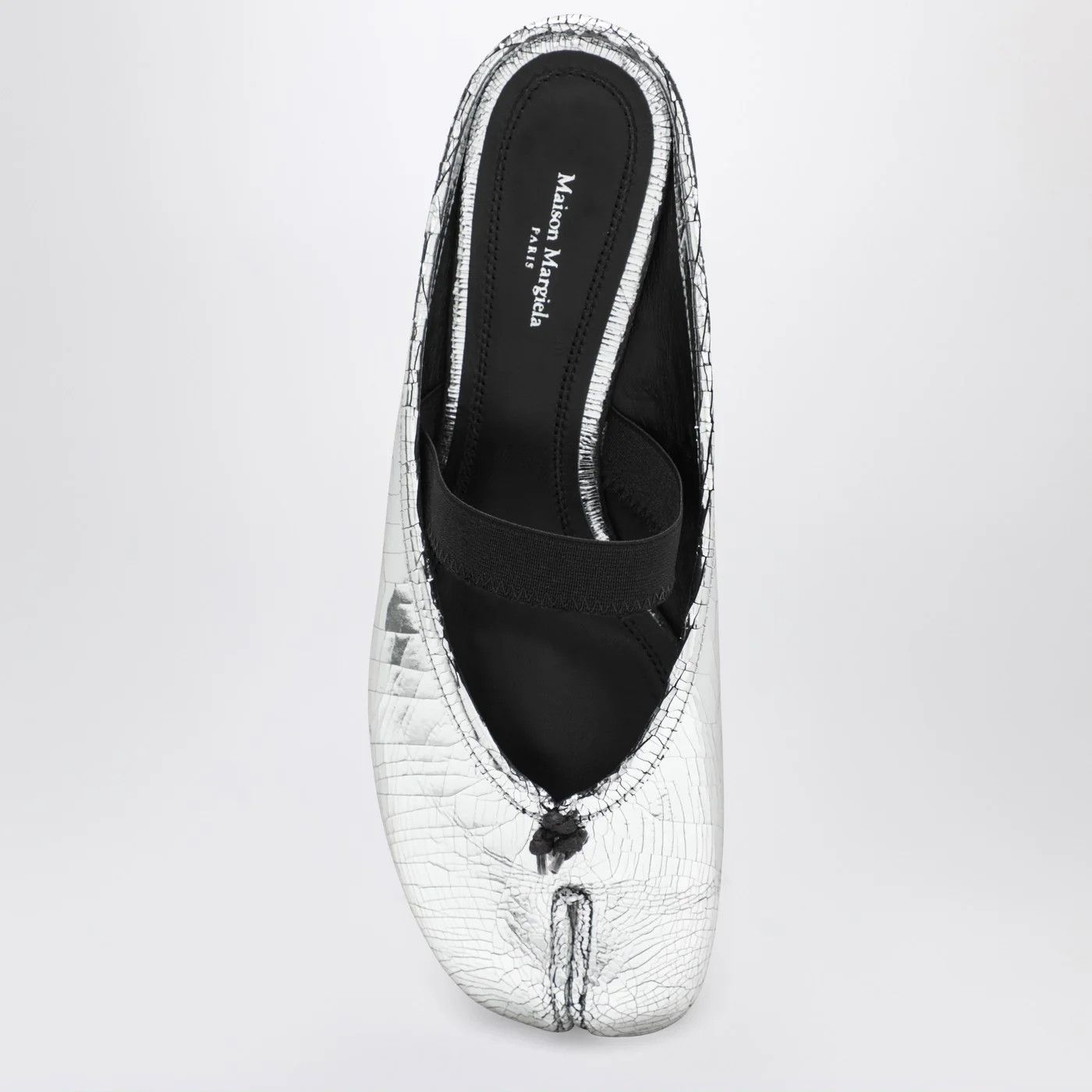 Maison Margiela o1d2blof0426 Tabi Mules in Silver Size US 6.5 / IT 36.5 - 3 Thumbnail