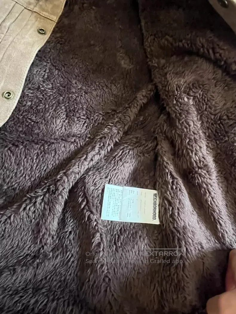 Neighborhood Leather Jacket, Size M