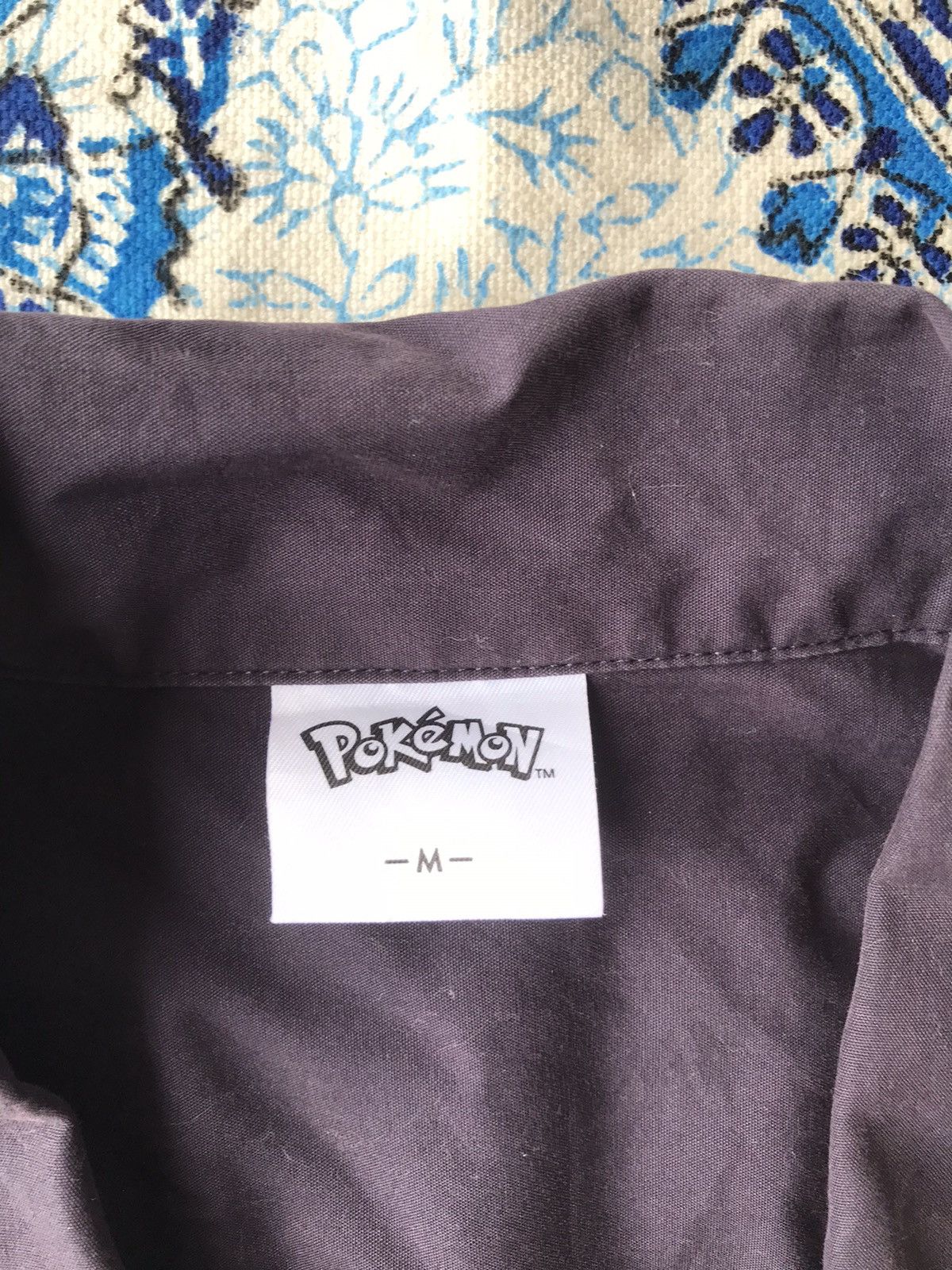 Anime × Japanese Brand × Pokemon Pokemon Pikachu Work Shirt #025 Size US M / EU 48-50 / 2 - 4 Thumbnail