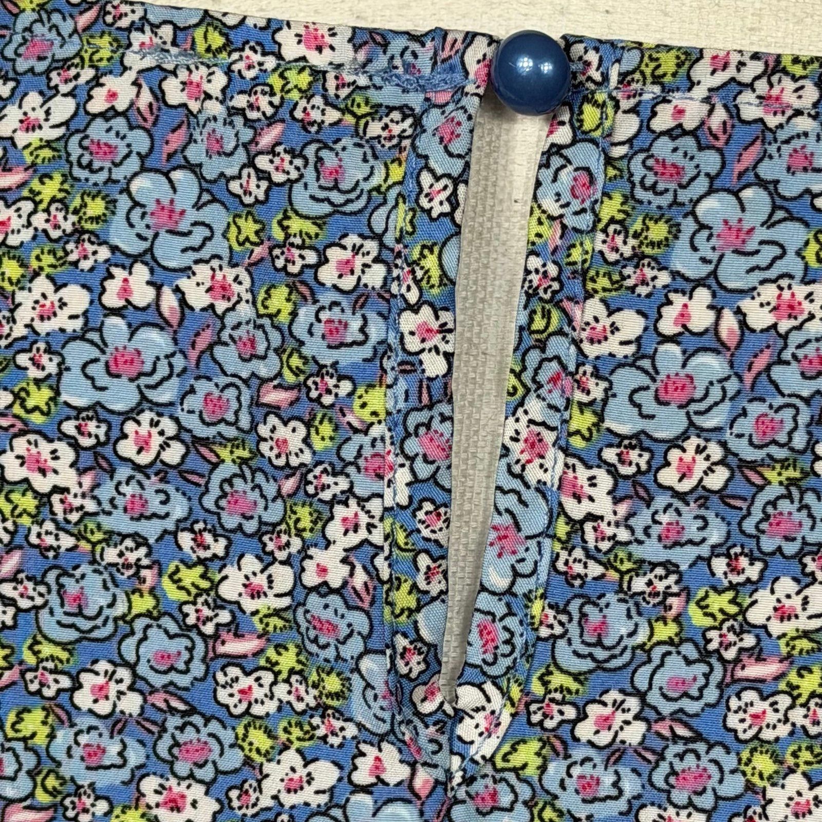 Other Floral Print Ruffle Sleeve Blouse Large Size L / US 10 / IT 46 - 5 Thumbnail