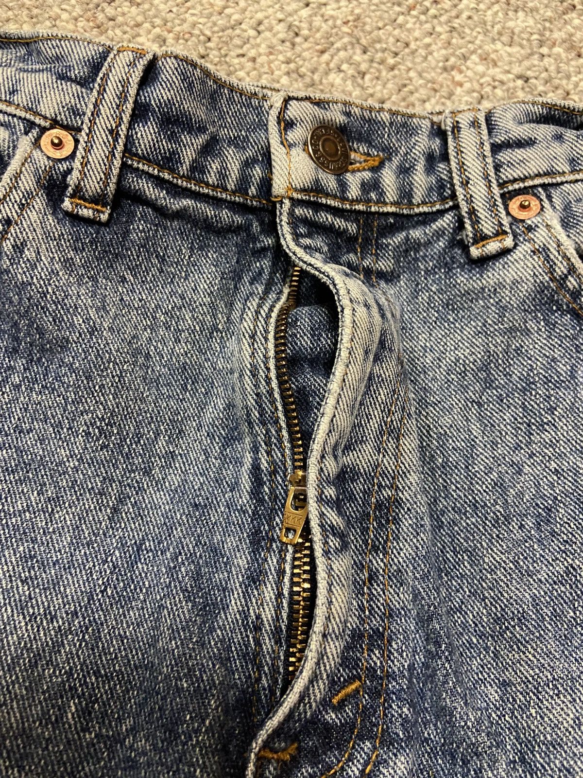 Levi's 90s Faded Distressed 550 Jeans Size US 30 / EU 46 - 5 Thumbnail