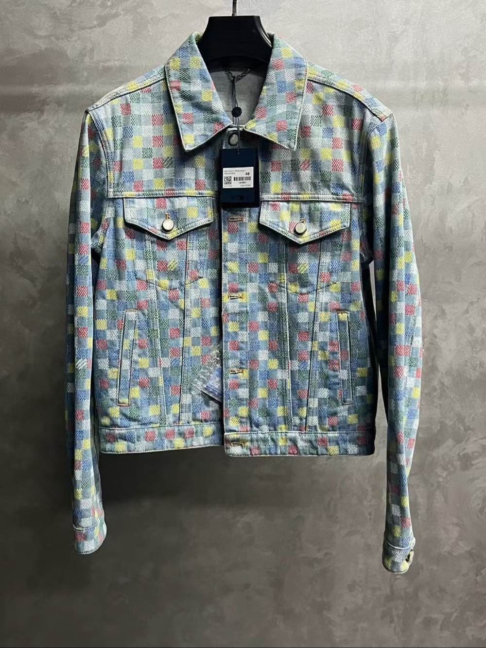 Louis Vuitton Louis Vuitton Damier Denim Jacket Size 48 Size US M / EU 48-50 / 2 - 1 Thumbnail