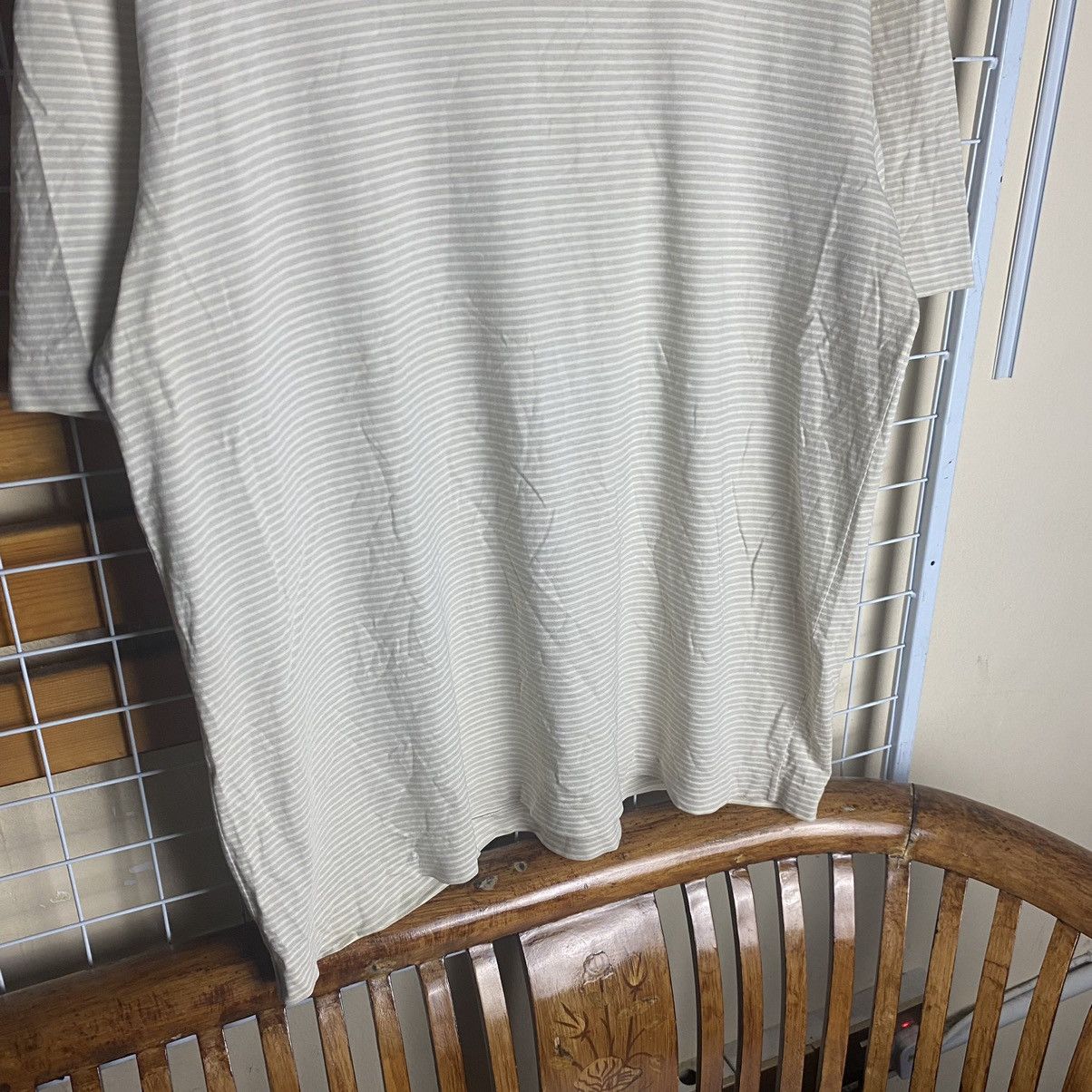 C.P. Company × Massimo Osti VINTAGE C.P. Company Plain Stripe Tee Made In Italy Size US XL / EU 56 / 4 - 4 Thumbnail