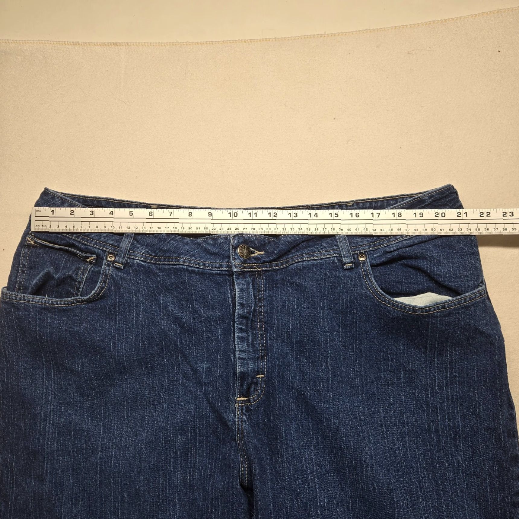 Lee LEE RIDERS Jeans Skinny Denim Blue 24W Adult Women's High Rise 11.5 in Stretch 5-Pocket Jeans Autumn Winter Spring Summer Size 42" / US 20 - 5 Thumbnail