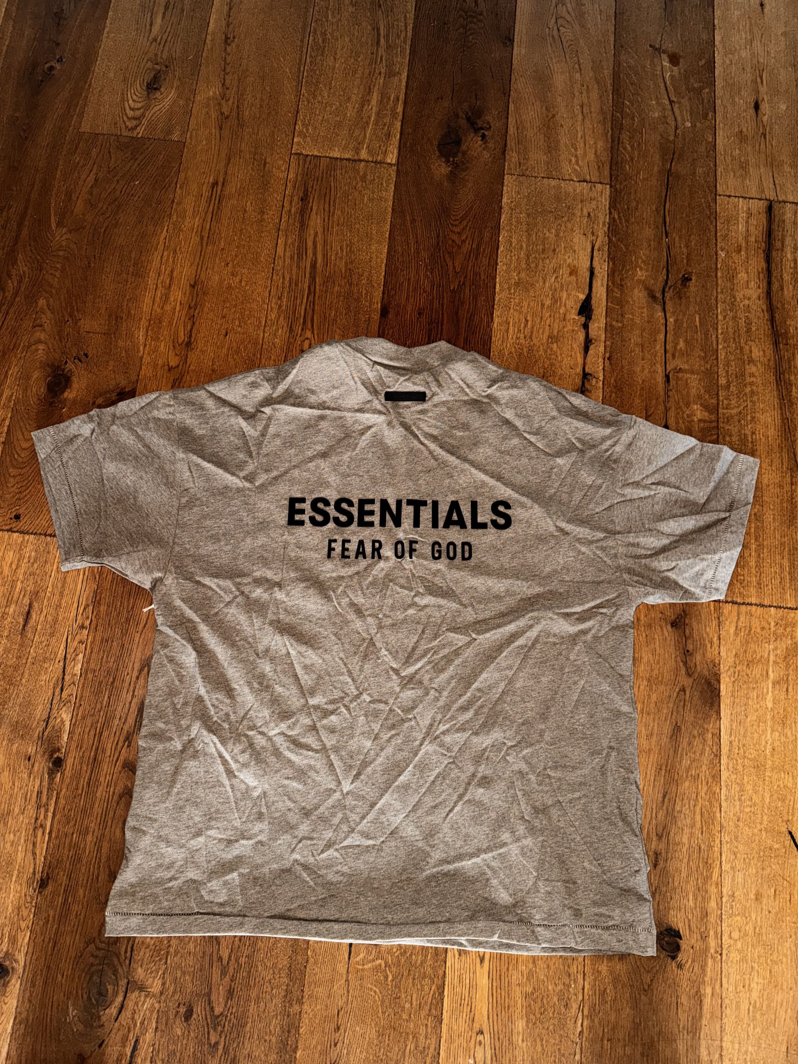 Essentials Fear of God Essentials T-shirt Heather Grey Size US M / EU 48-50 / 2 - 5 Thumbnail
