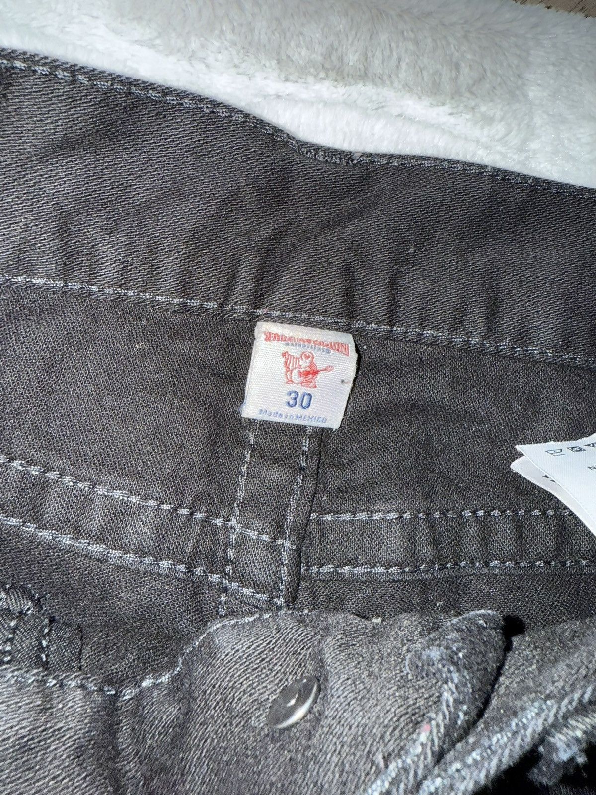 True Religion Black True Religion Slim Jean Size US 30 / EU 46 - 3 Thumbnail