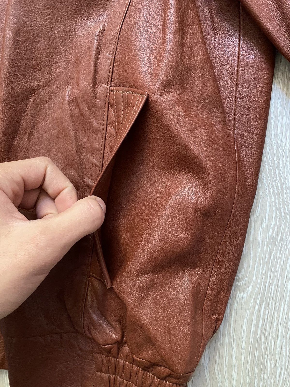 Futura × Leather Futura Leather Cropped Distressed Jacket Avant Garde Size US M / EU 48-50 / 2 - 6 Thumbnail