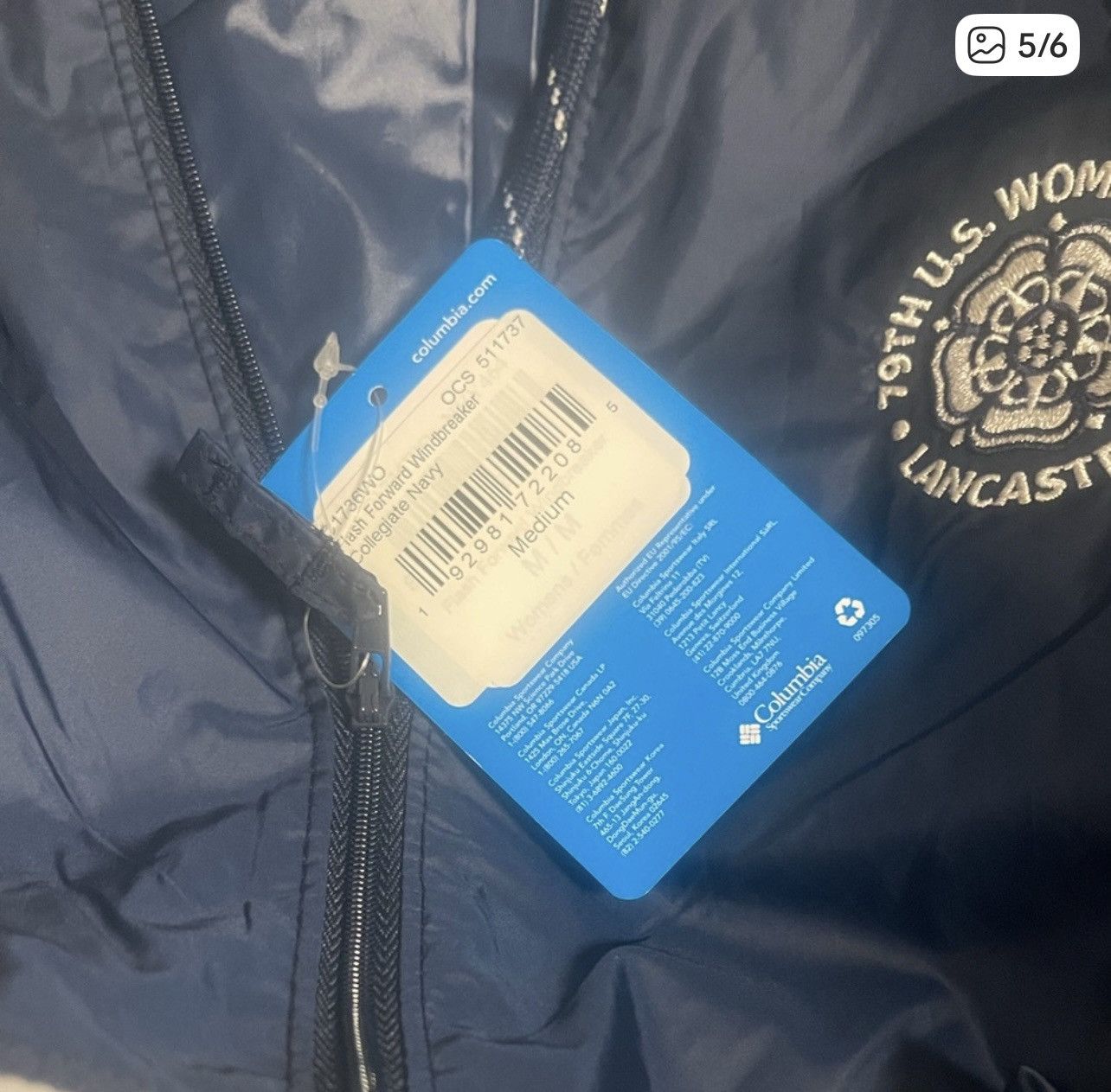 Columbia Columbia Full-Zip Windbreaker new size medium Size M / US 6-8 / IT 42-44 - 5 Thumbnail