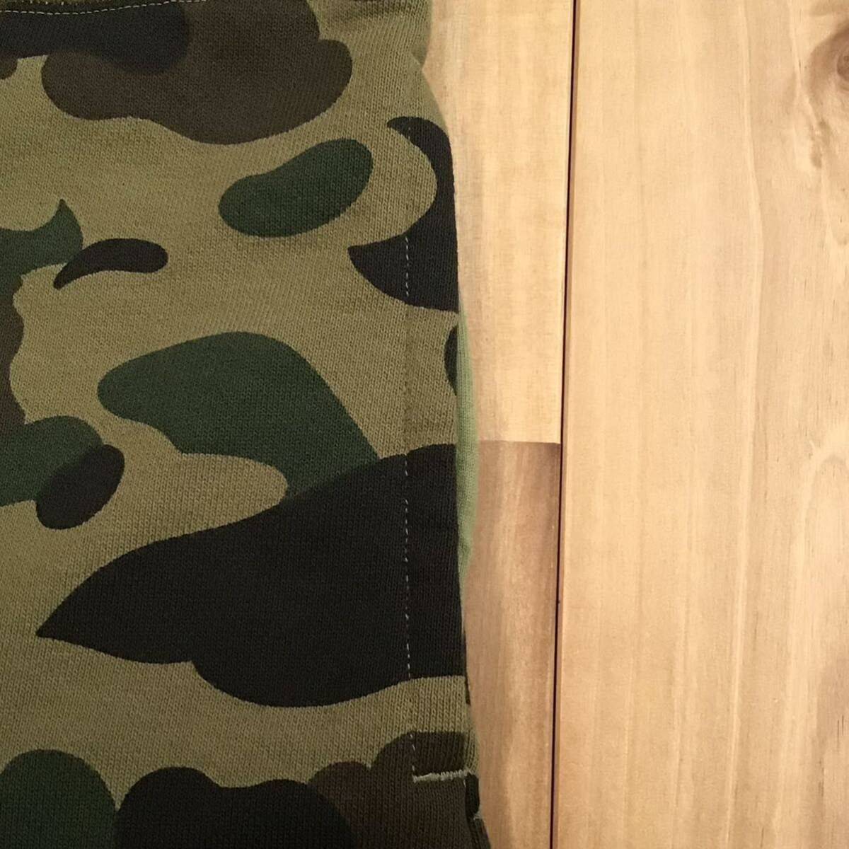 Bape × Nigo BAPE Sweat shorts 1st camo green a bathing ape NIGO ★size S Size US 30 / EU 46 - 3 Thumbnail