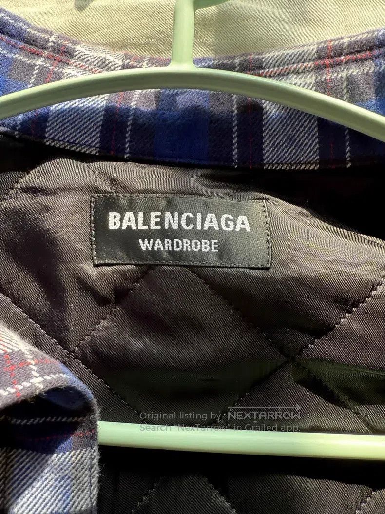 Balenciaga Balenciaga Cotton coat shirt Size S / US 4 / IT 40 - 3 Thumbnail