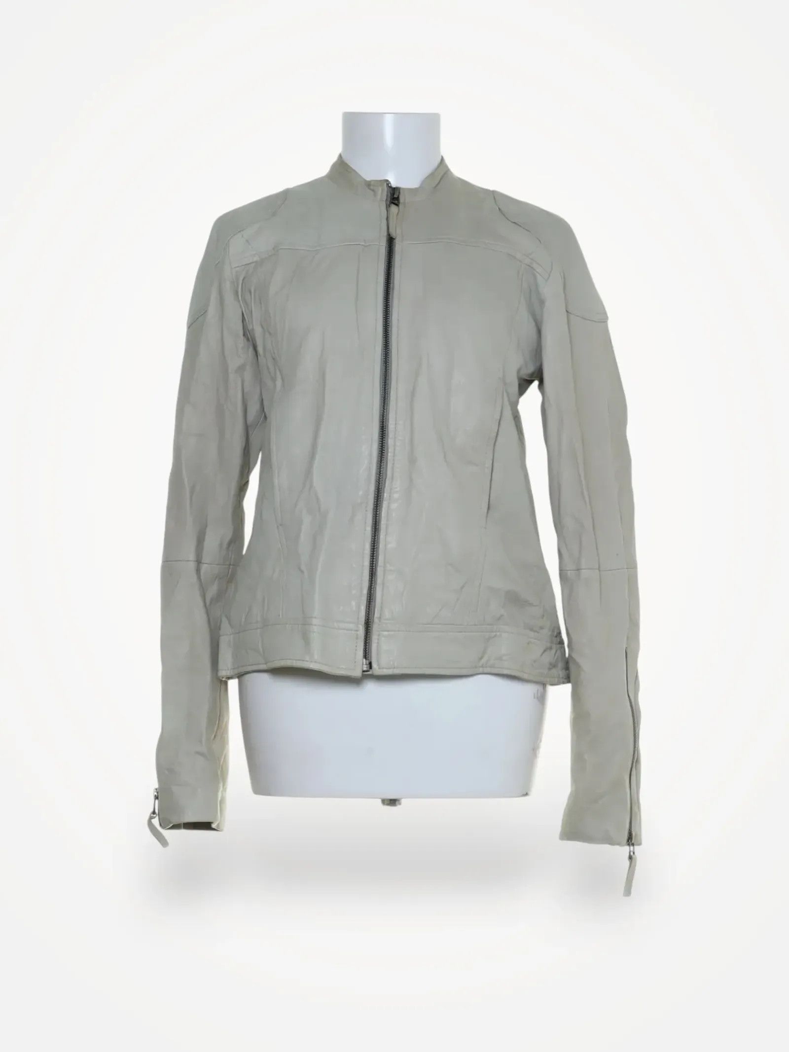 Won Hundred Won Hundred Leather Jacket Size M / US 6-8 / IT 42-44 - 1 Thumbnail