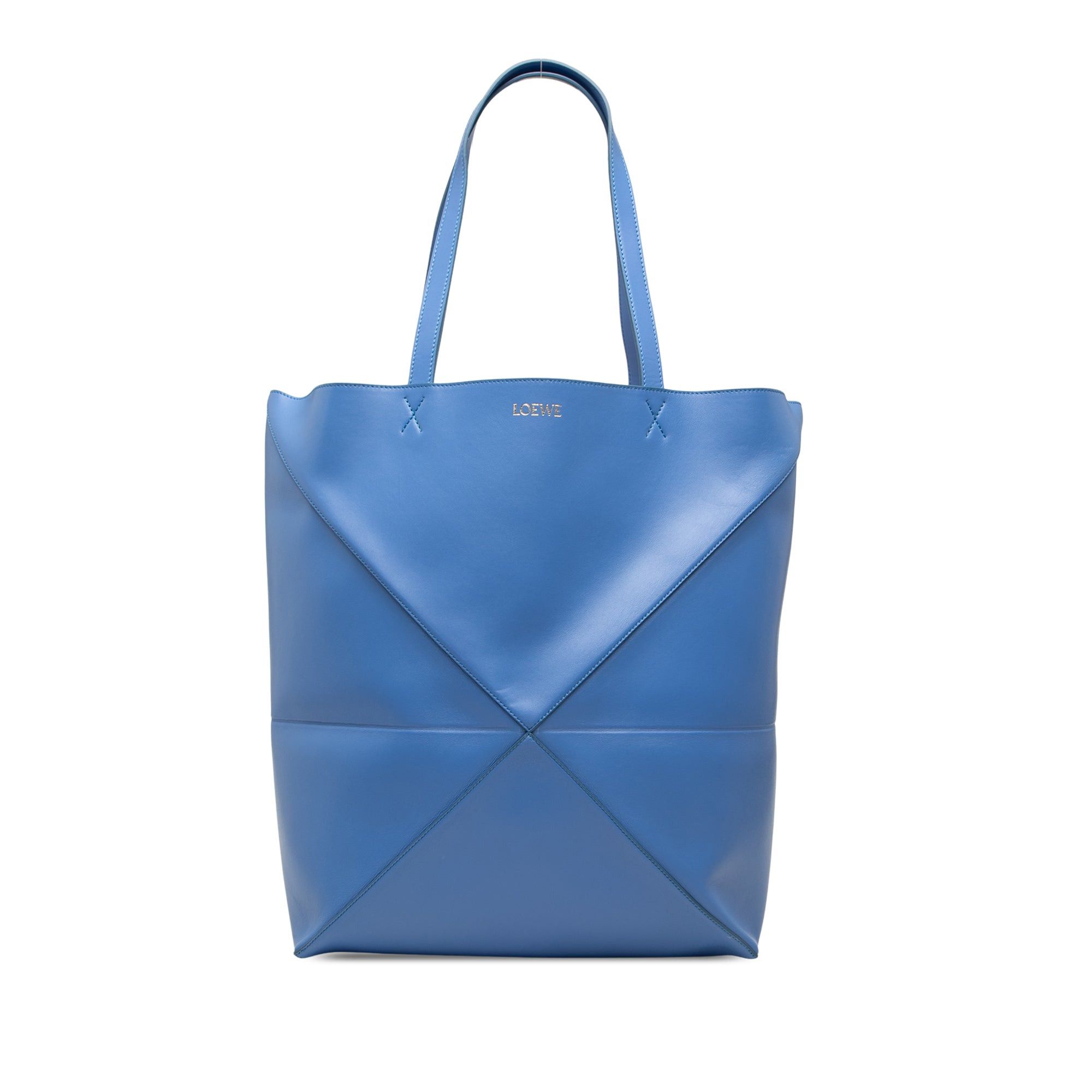 Loewe Shiny Calfskin Puzzle Fold Tote Size ONE SIZE - 1 Thumbnail
