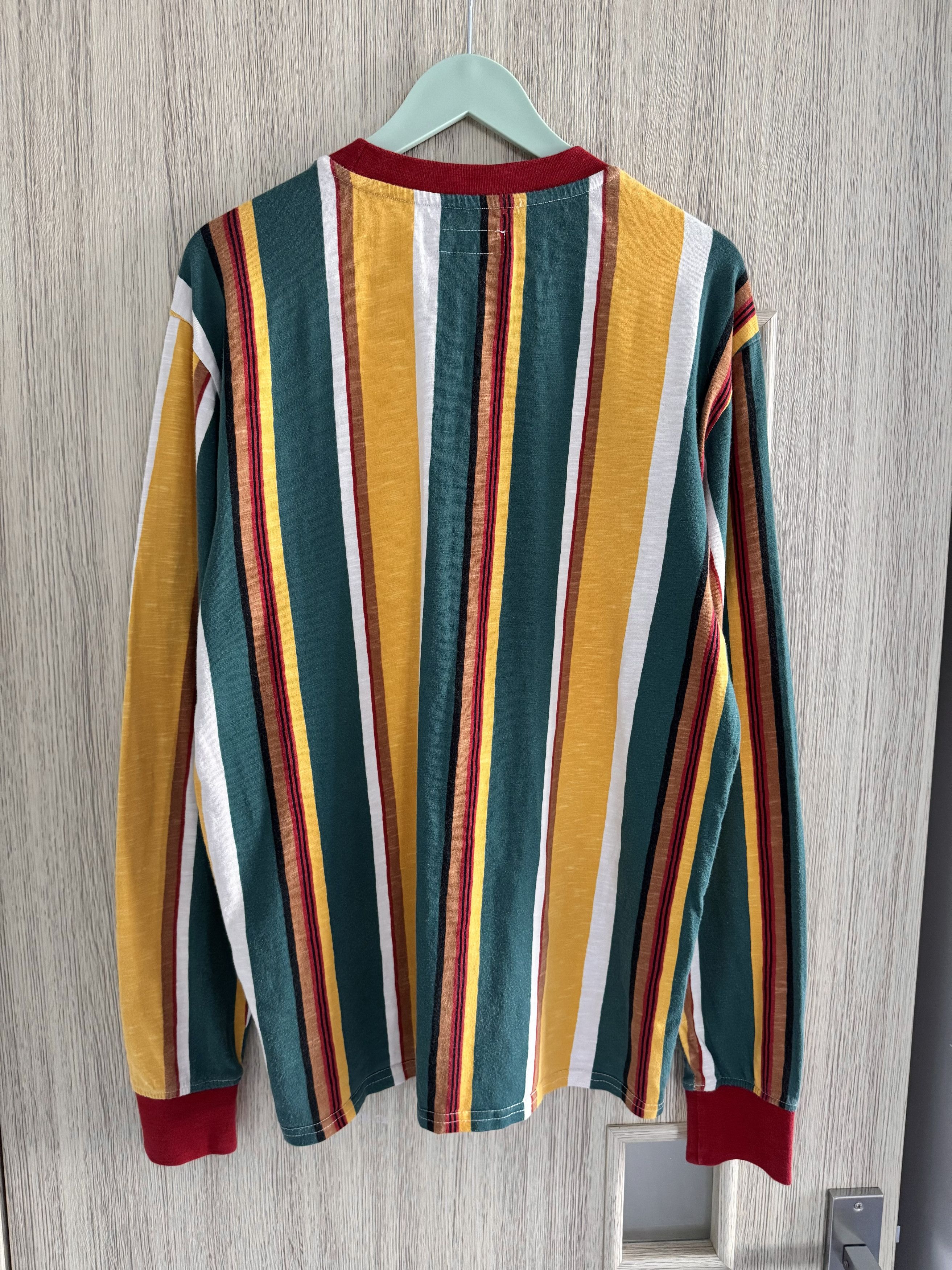 Guess Vintage Guess Striped Long Sleeve T-Shirt A$AP Rocky Size US M / EU 48-50 / 2 - 2 Thumbnail