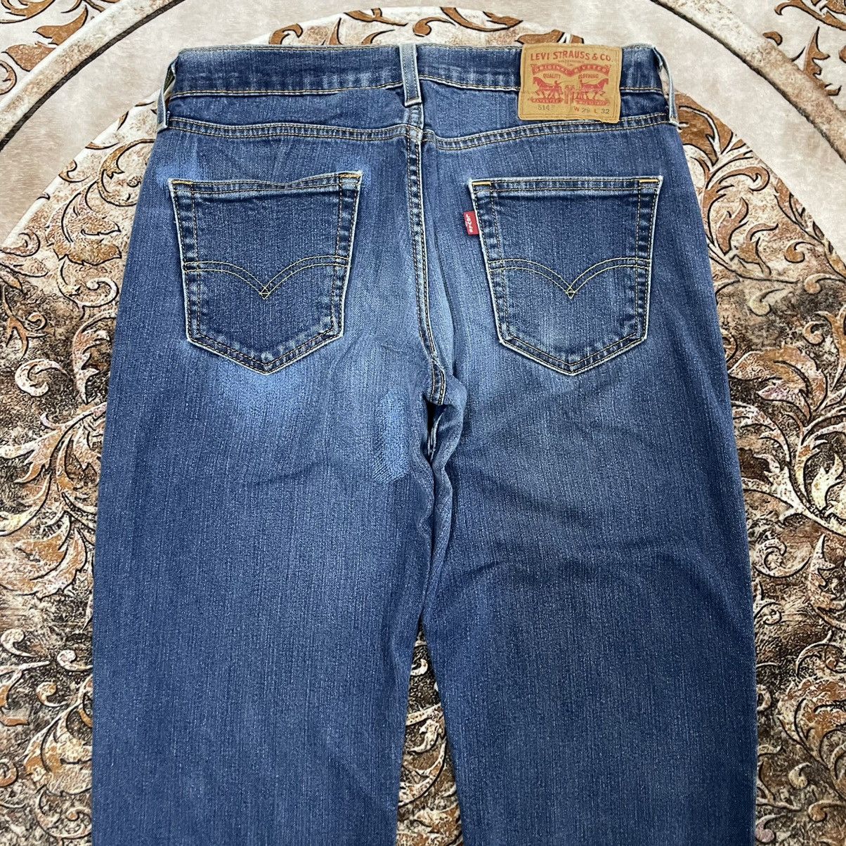 Levi's Vintage Clothing 🔥Vintage Levis 514 Stoned Washed Distress Denim Jeans Size US 30 / EU 46 - 5 Thumbnail