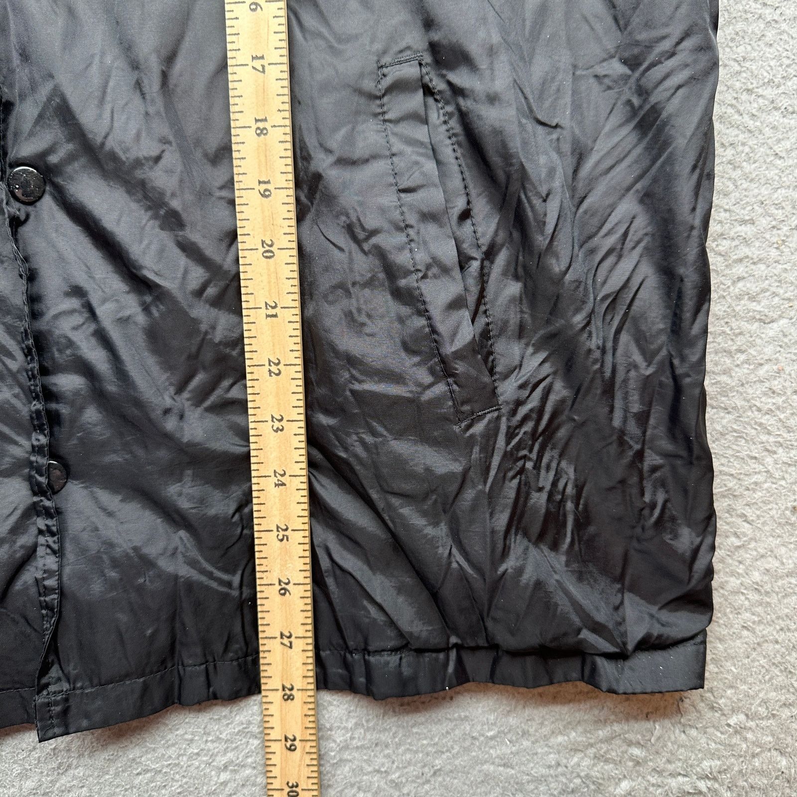 Thrasher Thrasher Pentagram Coach Jacket XL Black Lined Snap Button Size US XL / EU 56 / 4 - 6 Thumbnail