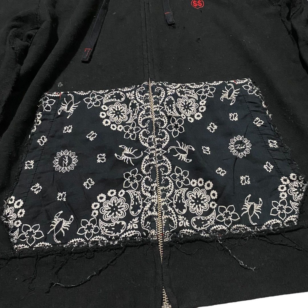 Futura Futura laboratories bandana paisley zip hoodie Size US M / EU 48-50 / 2 - 4 Thumbnail