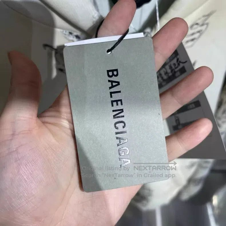 Balenciaga Balenciaga Distressed Doodle Patterned Jacket Size US S / EU 44-46 / 1 - 9 Thumbnail