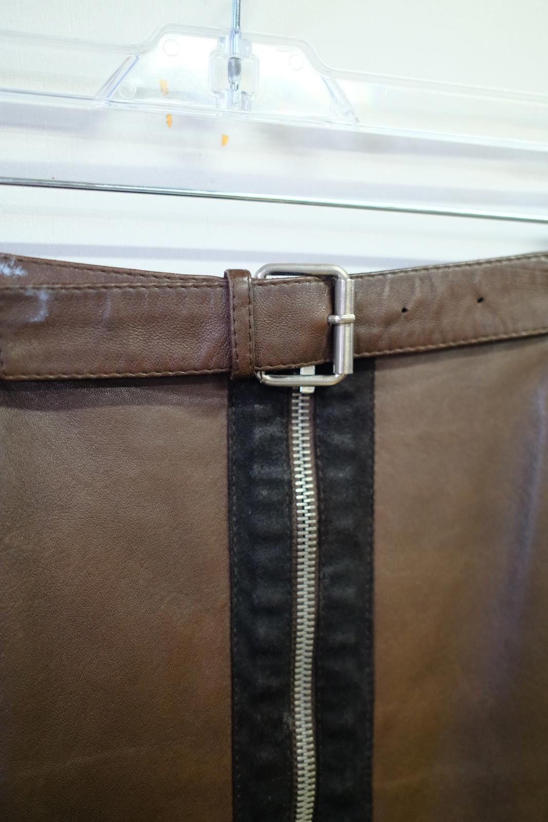 Other 00's Prandina Leather Skirt Size 28" / US 6 / IT 42 - 5 Thumbnail