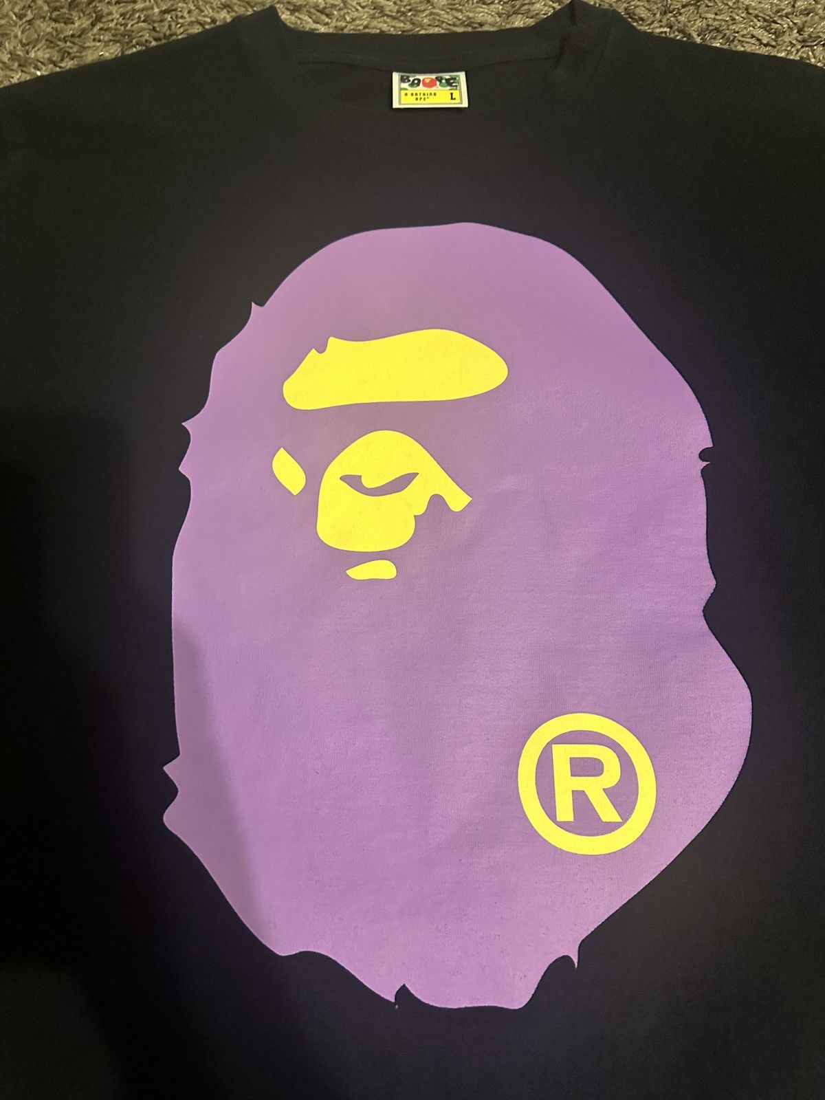 Bape Colors Big Ape Head Tee Size US L / EU 52-54 / 3 - 3 Thumbnail
