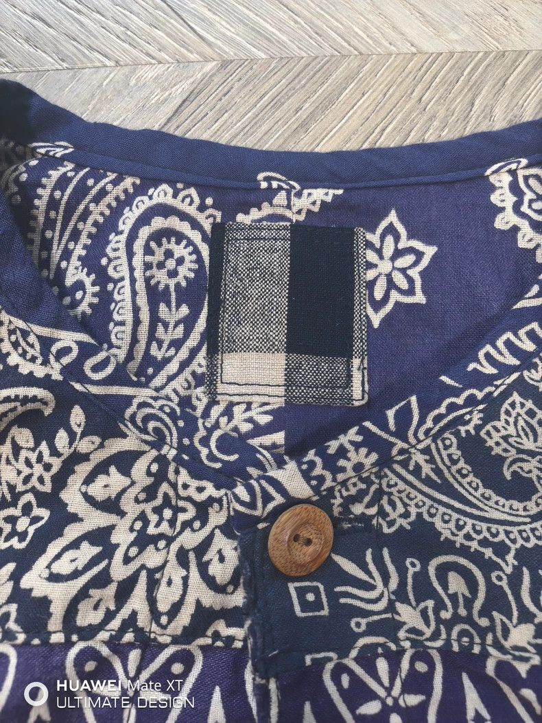 Visvim Visvim 17SS ICT KERCHIEF TUNIC (VNTG BANDANA) Cashew Flowe Size US M / EU 48-50 / 2 - 4 Thumbnail