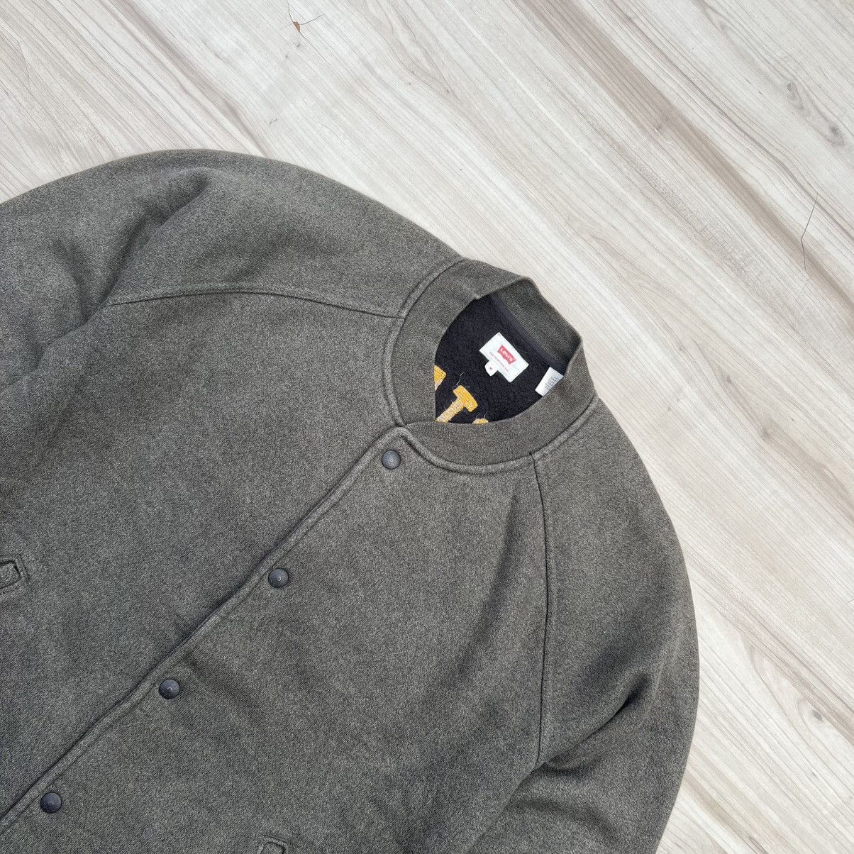 Levi's Levi's Men's Fleece Bomber Jacket Size US M / EU 48-50 / 2 - 3 Thumbnail